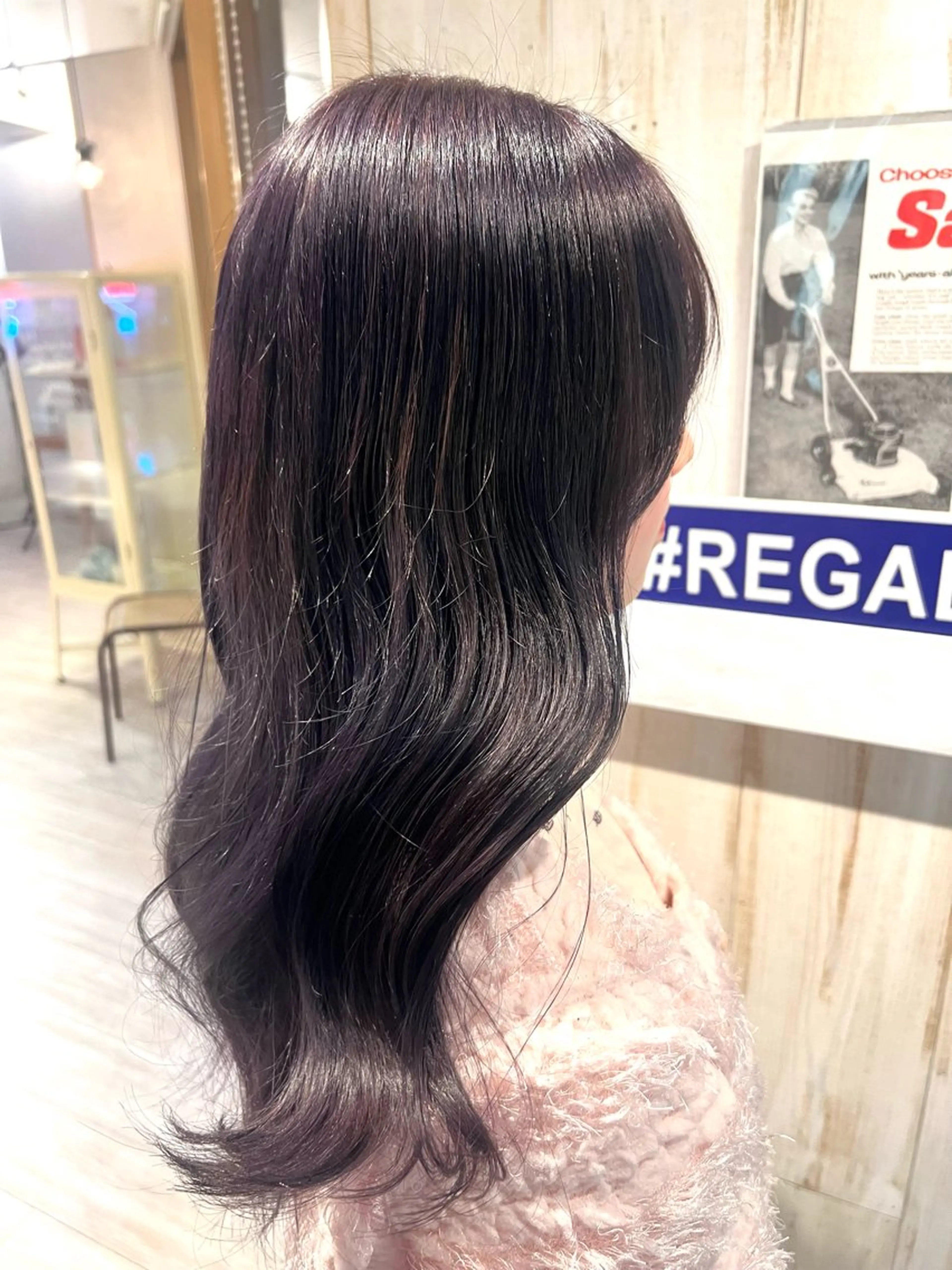 ロング カラー 韓国/小顔レイヤー/ ウルフ/coconaのヘアスタイル