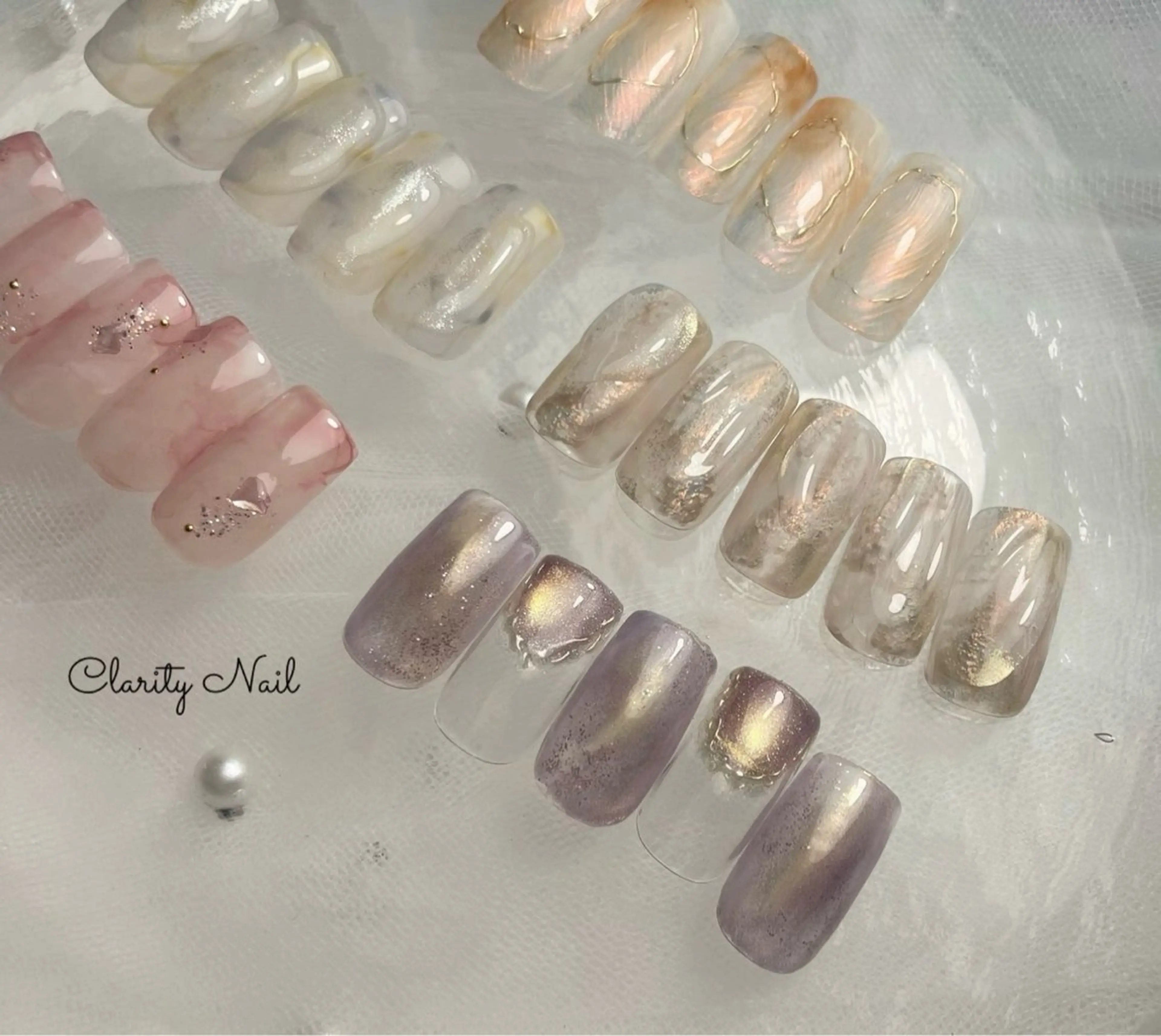 ネイル アートネイル ハンドネイル Clarity Nailのネイルデザイン