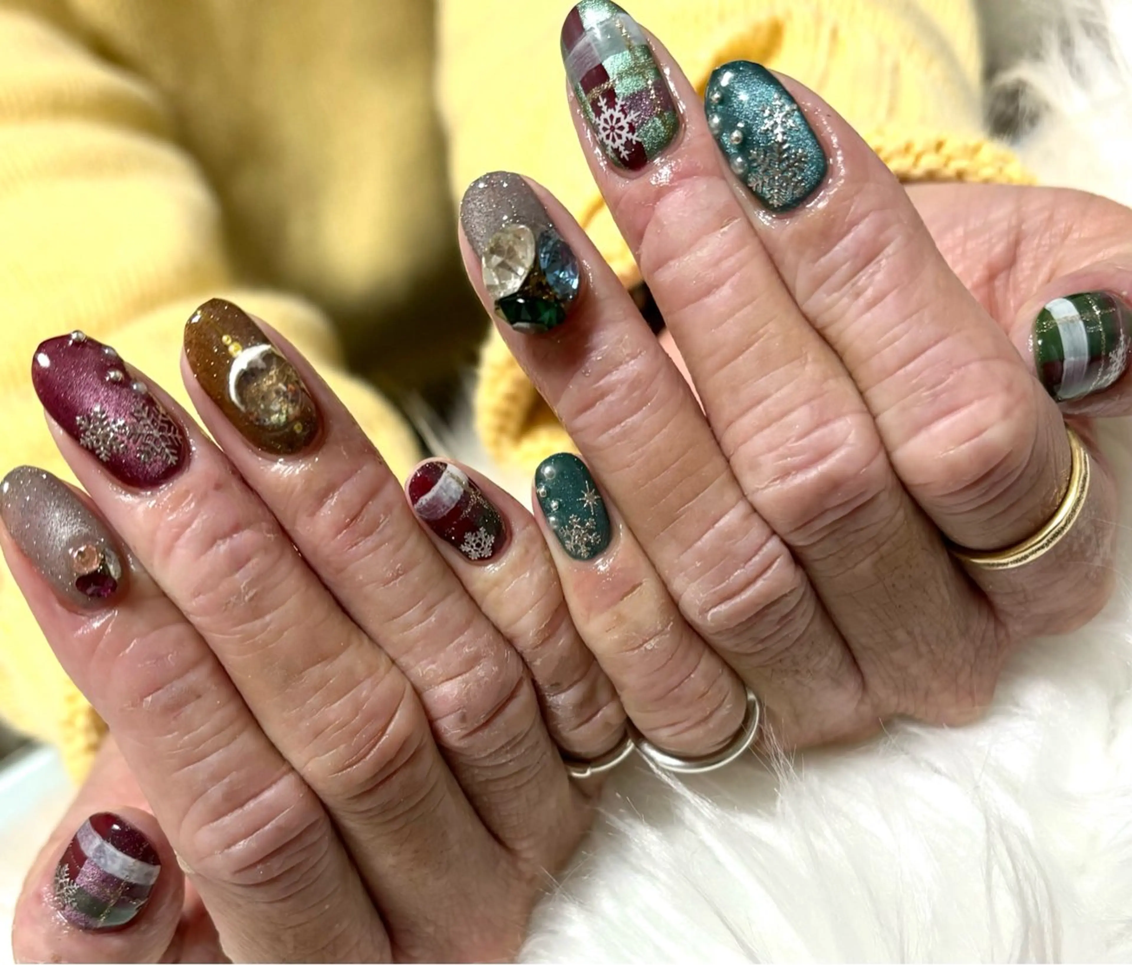ネイル ハンドネイル nail salon HIRUKANAのネイルデザイン
