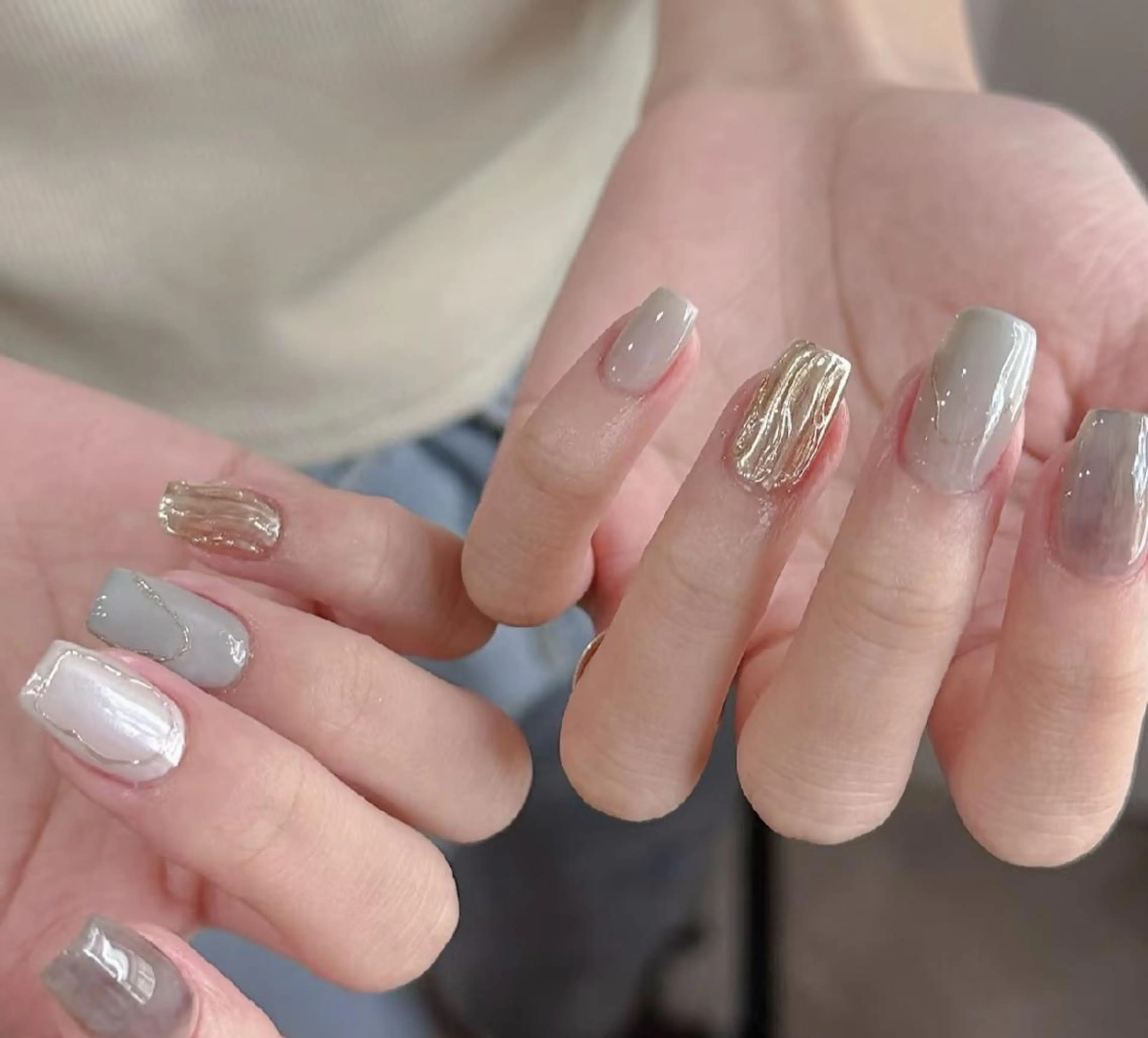 ネイル ハンドネイル 🍑 momo_nailのネイルデザイン