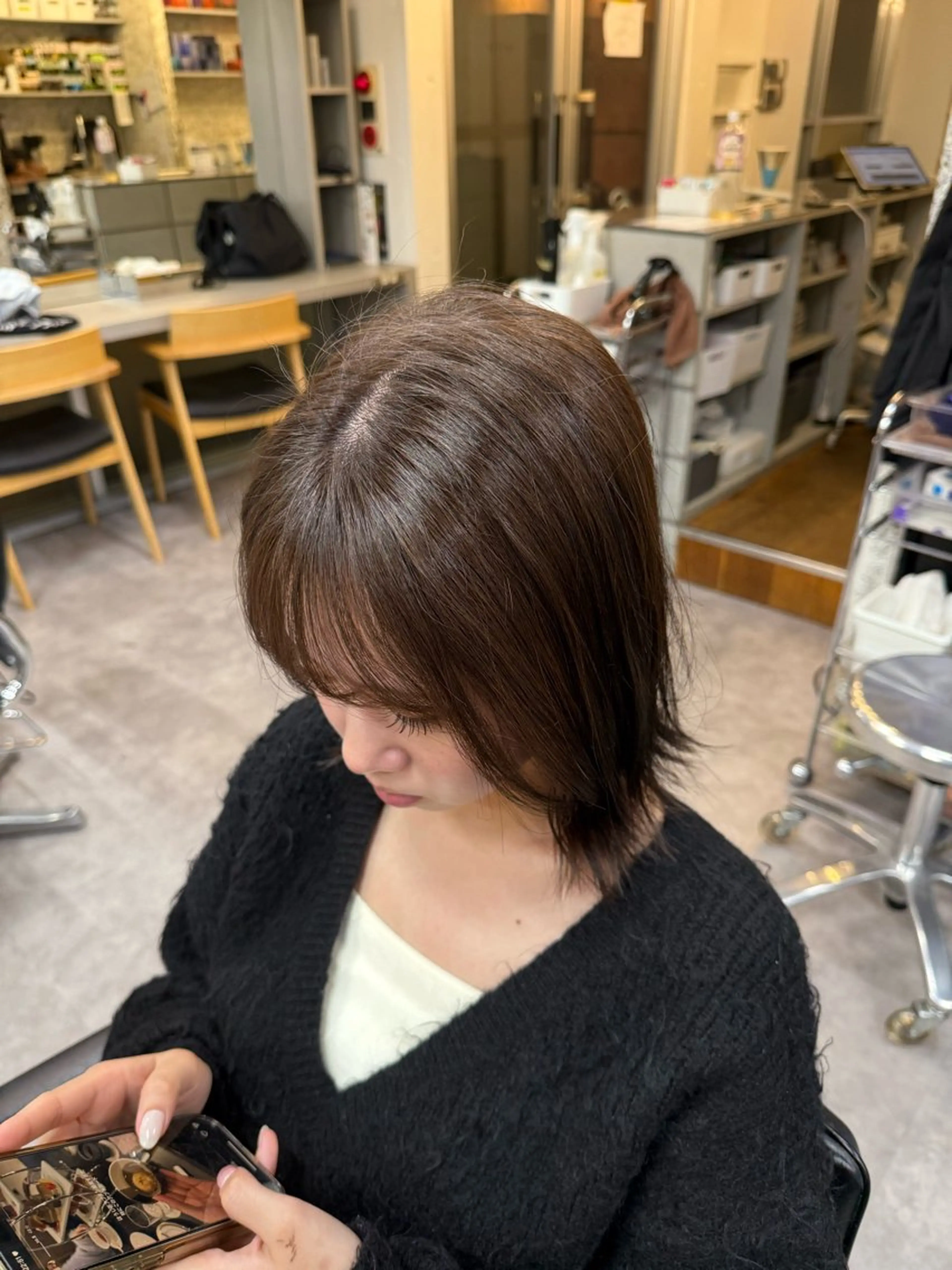 ミディアム カラー 【fifth】 小林直弥のヘアスタイル