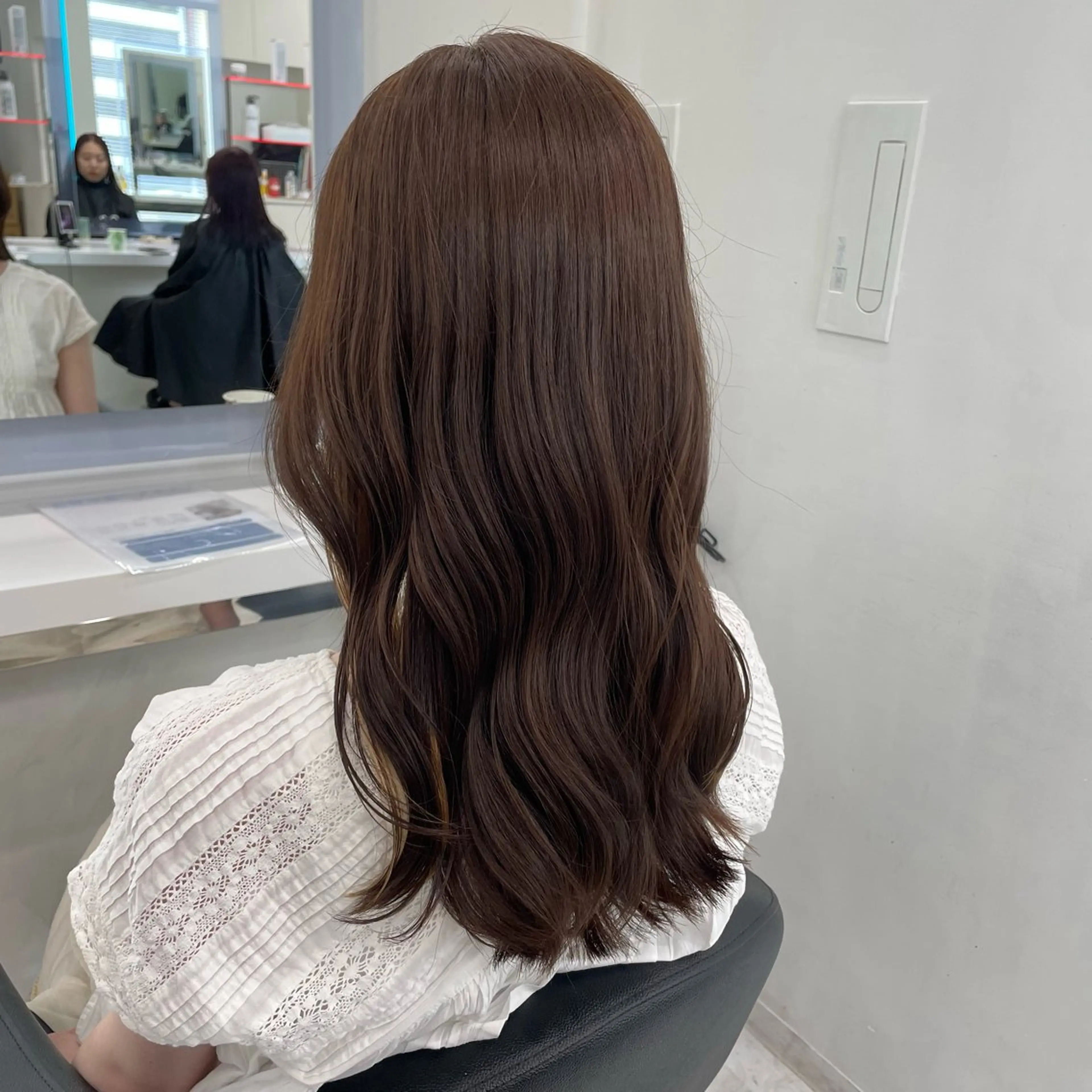 ミディアム 大人っぽ上品🤍韓国 レイヤー🤍ふうがのヘアスタイル