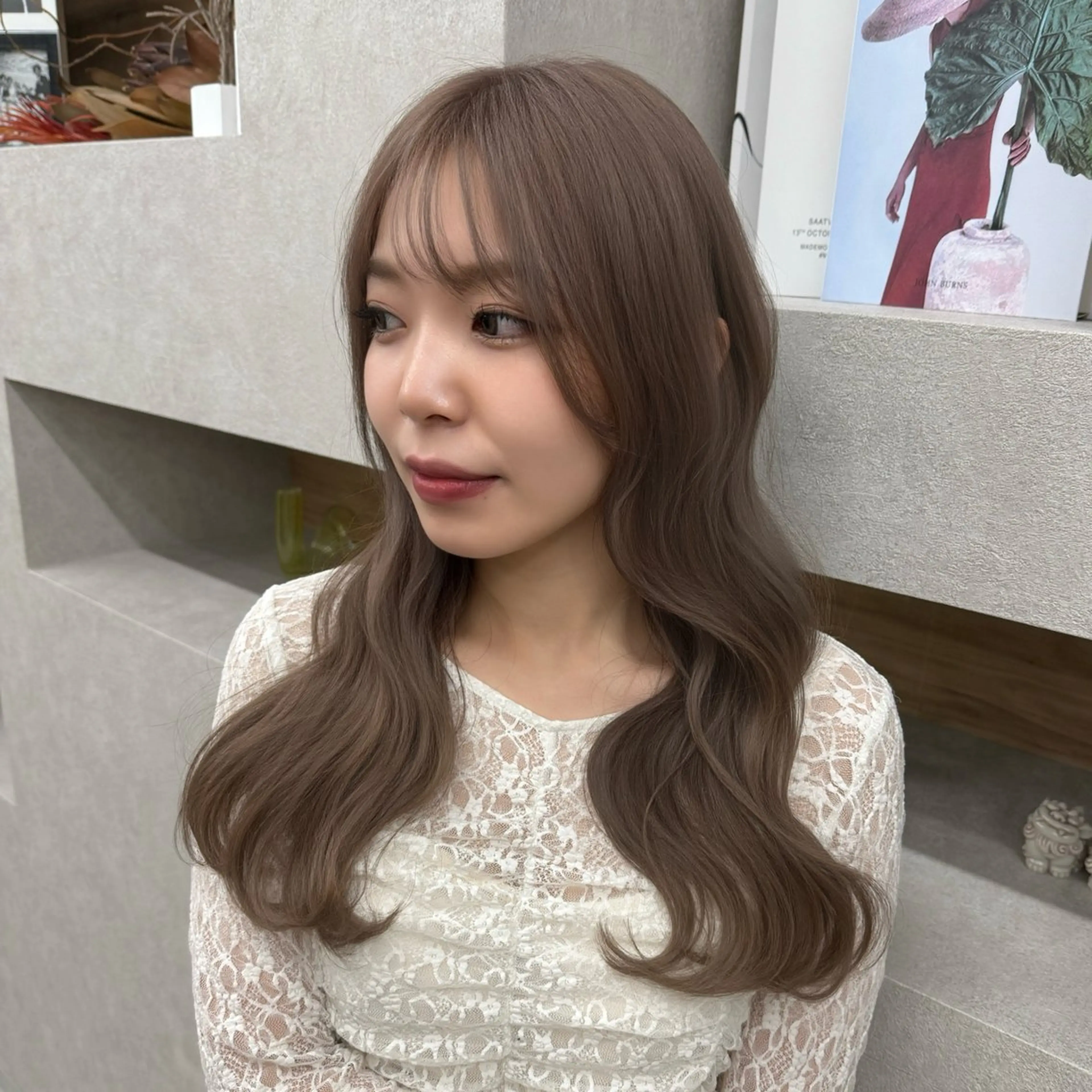 ロング ヘアカラー alo所属・ほの/ブリーチモデル 🎀/艶カラー‎のヘアスタイル