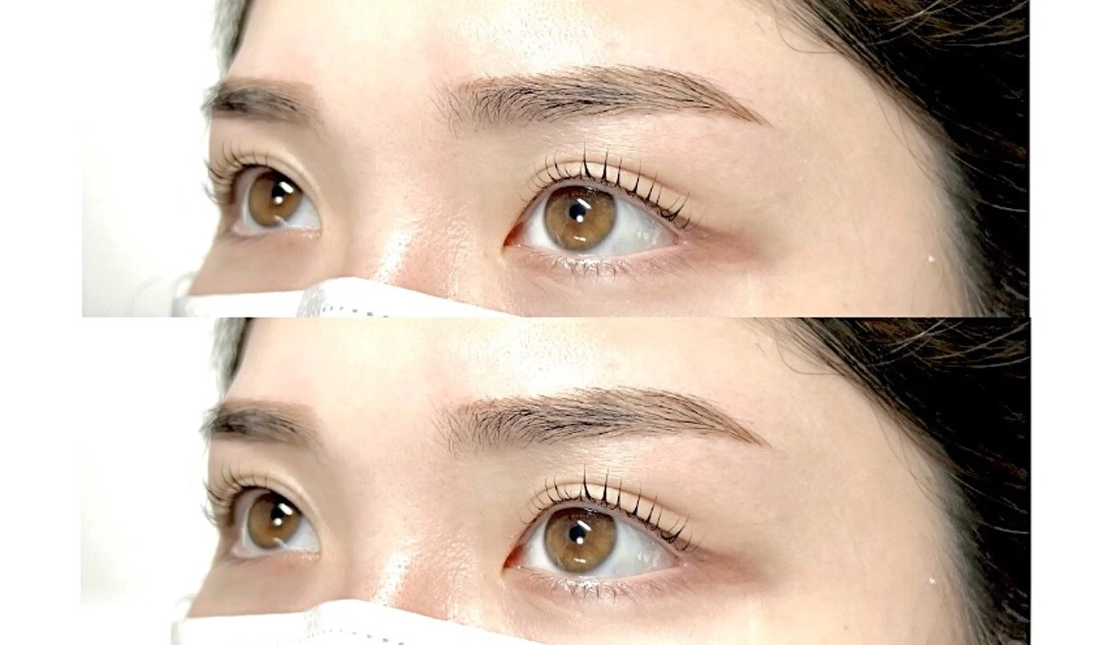 アイブロウ ワックス脱毛 mylash 緑井店 Natsuho.のマツエク・マツパデザイン