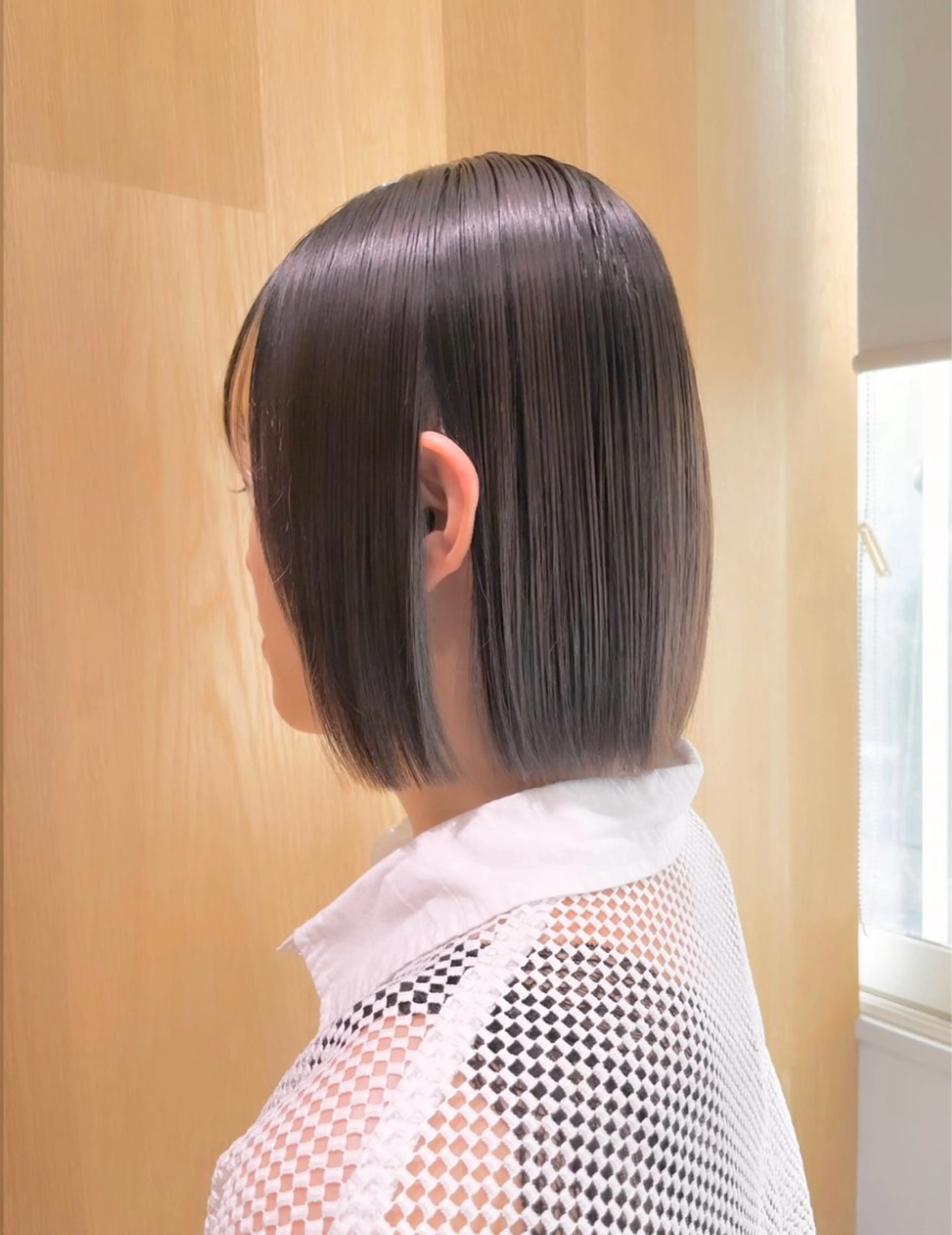 ショート カット 縮毛矯正 🩵縮毛矯正  髪質 改善 ツヤ髪🩵のヘアスタイル