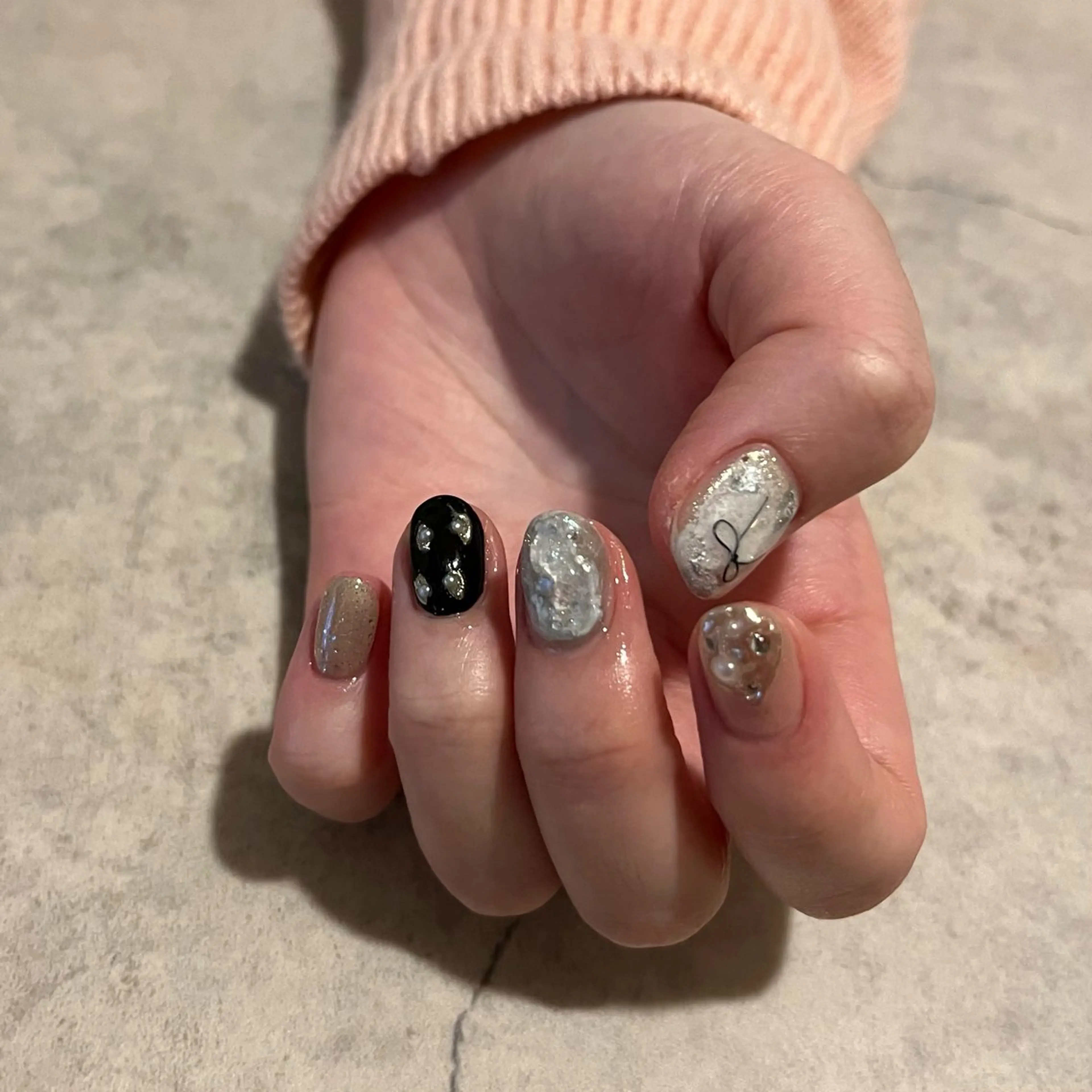 ネイル ハンドネイル nail salon O (en)所属・vegh. nail／阿波座のネイルデザイン