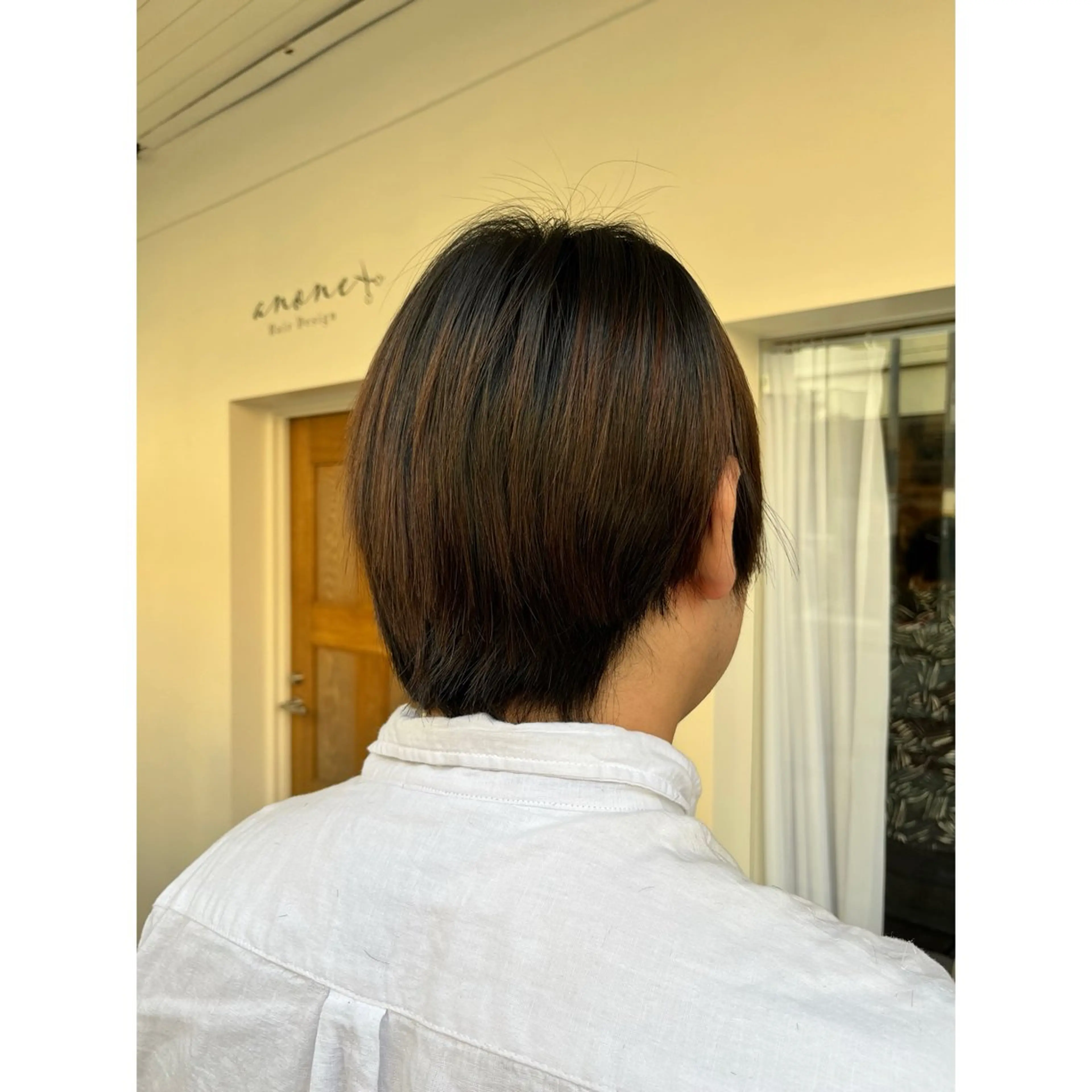 ショート メンズ 縮毛矯正 縮毛矯正 トリートメント 喜友名洸季 anoneのヘアスタイル