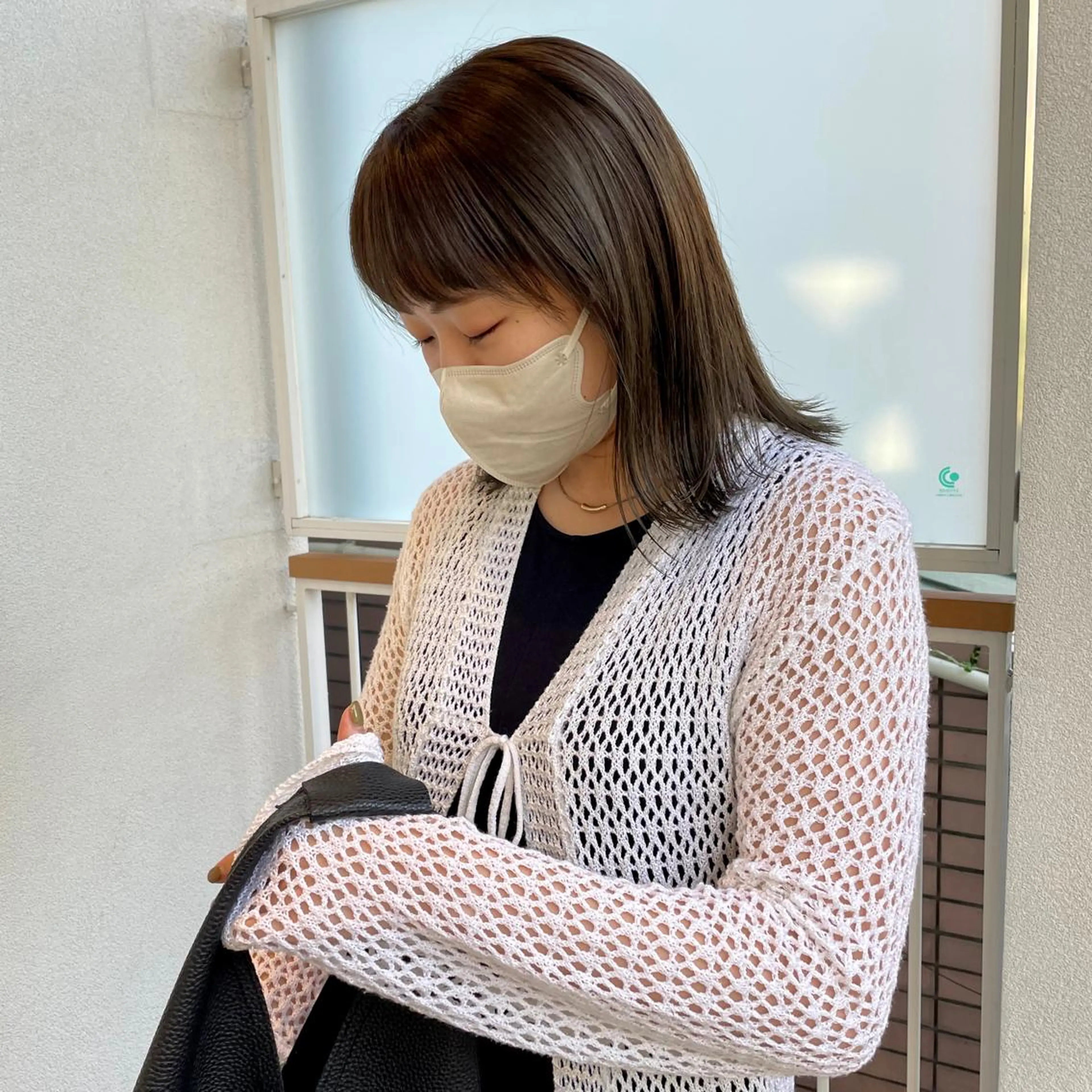 ミディアム カラー パーマ ヘアアレンジ メンズ キッズ ネイル マツエク・マツパ アイブロウ カット ヘアカラー casane所属・暖色・前髪カット 🎗️佐藤ゆみこのヘアスタイル