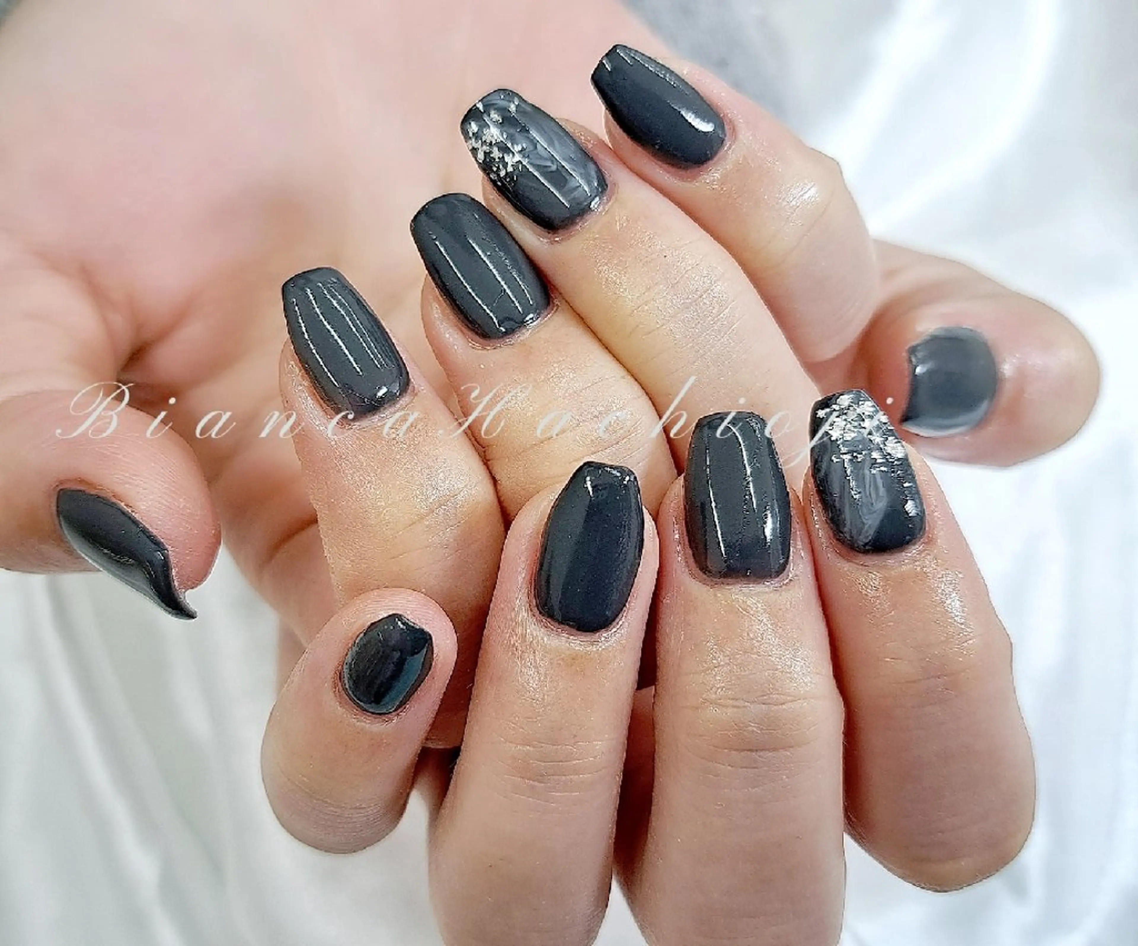 ネイル ニュアンスネイル Bianca八王子 まえさだのネイルデザイン