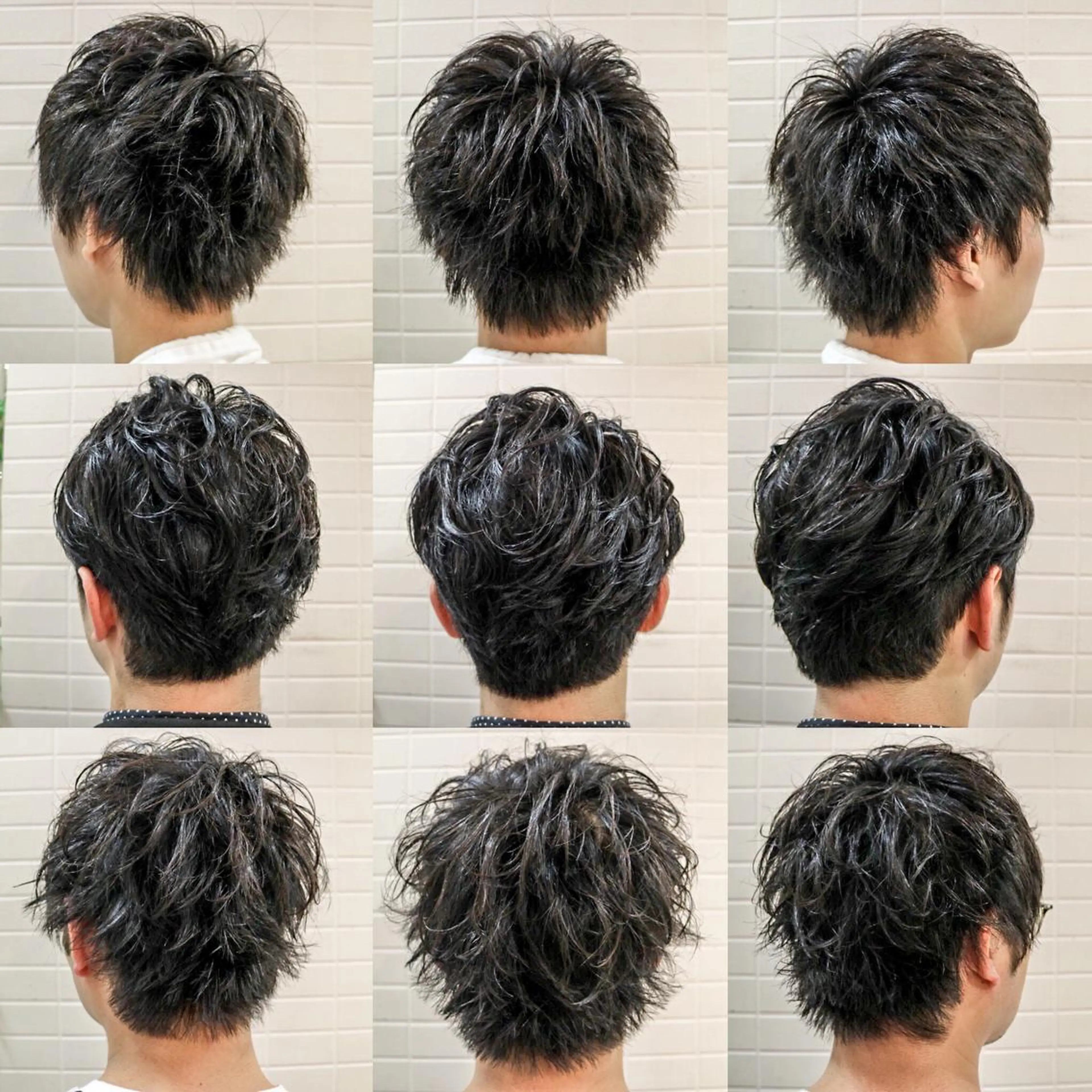 ショート カラー パーマ メンズ ⭐️口コミ5.0⭐️ 当日予約可能👌🏼のヘアスタイル