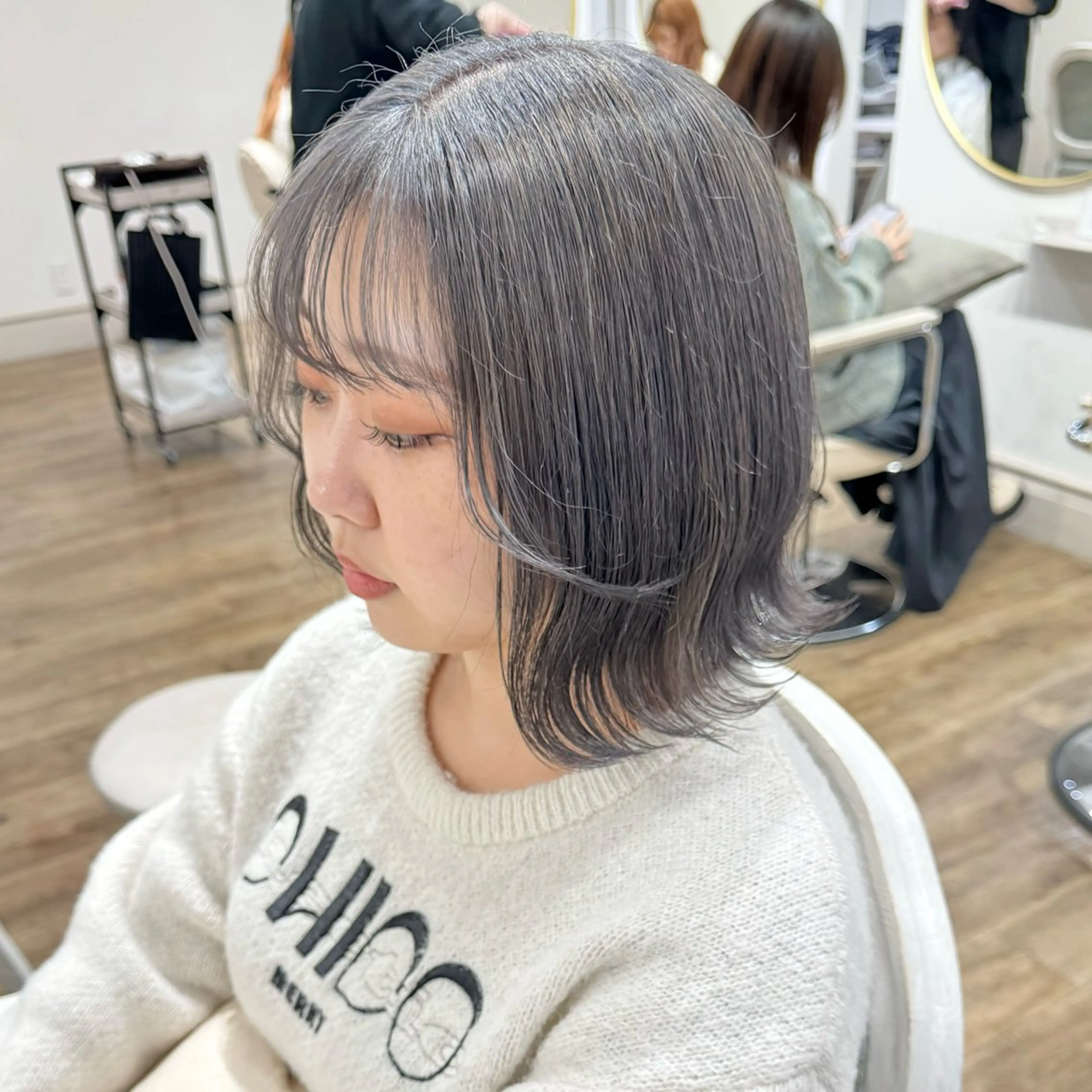 カラー ヘアカラー 🌷柔らかクリーミー 🤍kirari🌷のヘアスタイル