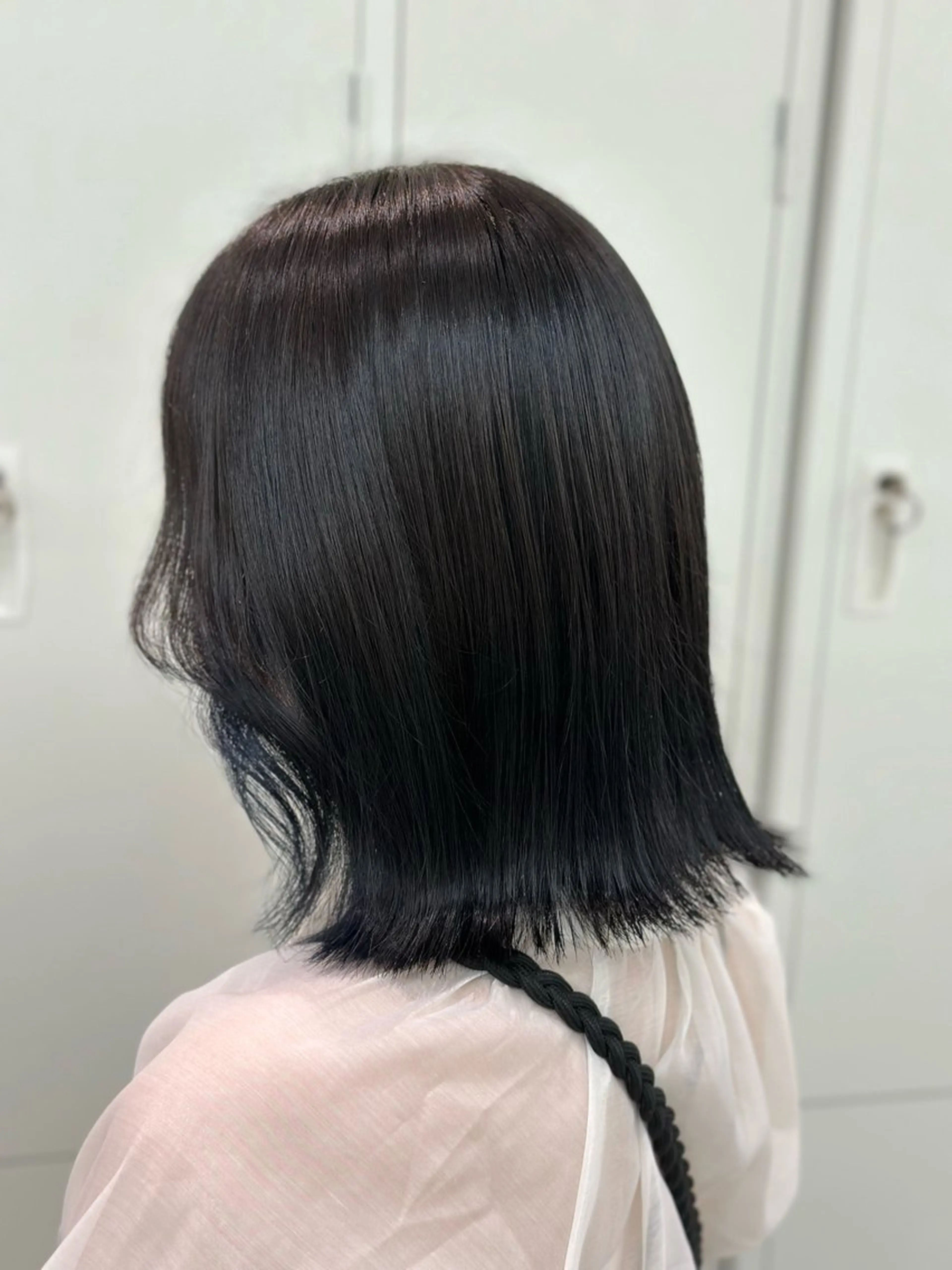 ミディアム カラー カット ヘアカラー トリートメント 🤍透明感カラー🤍 Moeのヘアスタイル