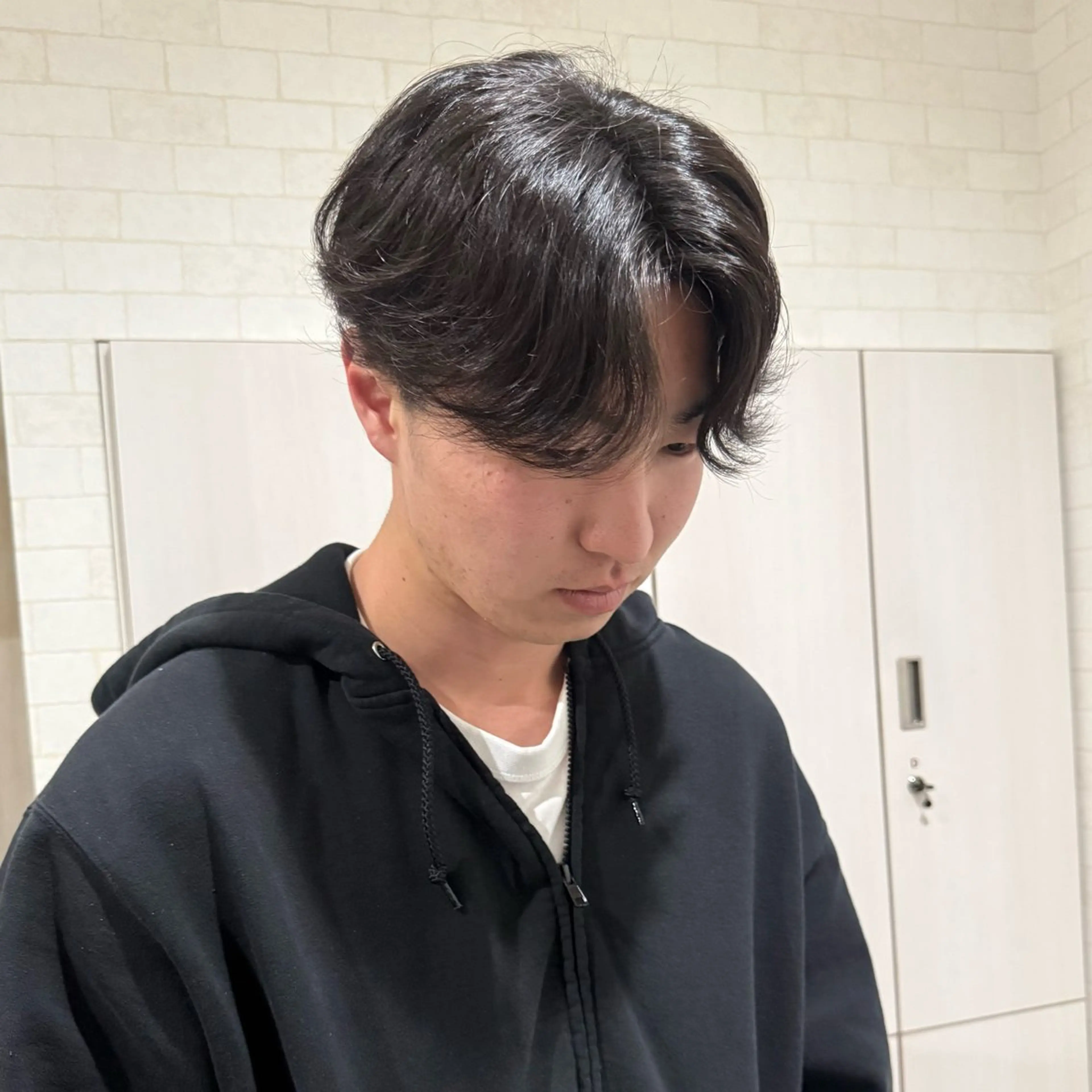 パーマ メンズ メンズパーマ ニュアンスパーマ CHEMIR所属・山川 由來のヘアスタイル
