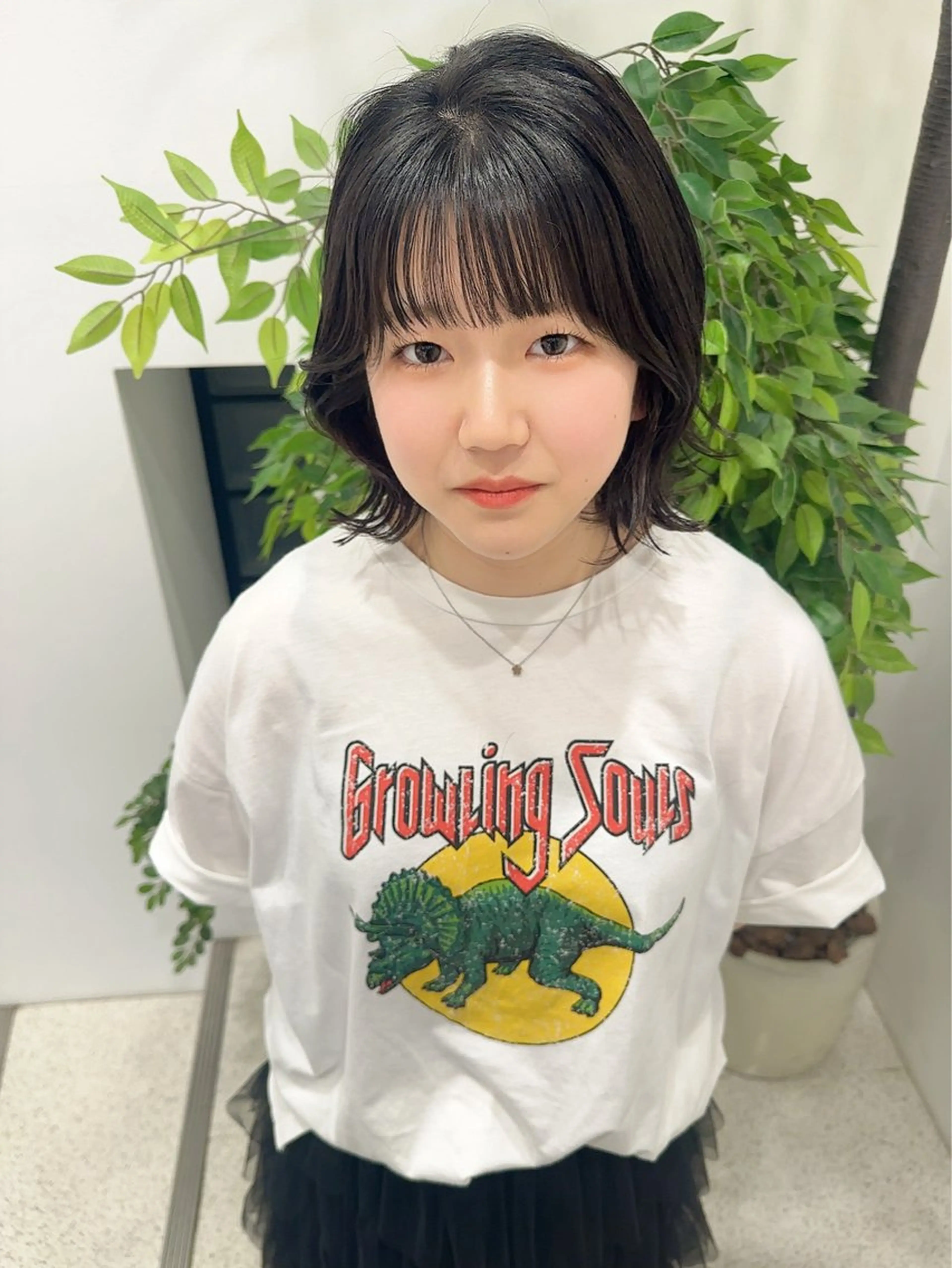 ミディアム ボブ レイヤーカット 外ハネヘア トリートメント image a鷺沼店所属・レディース特化🤍 MIYUKIのヘアスタイル