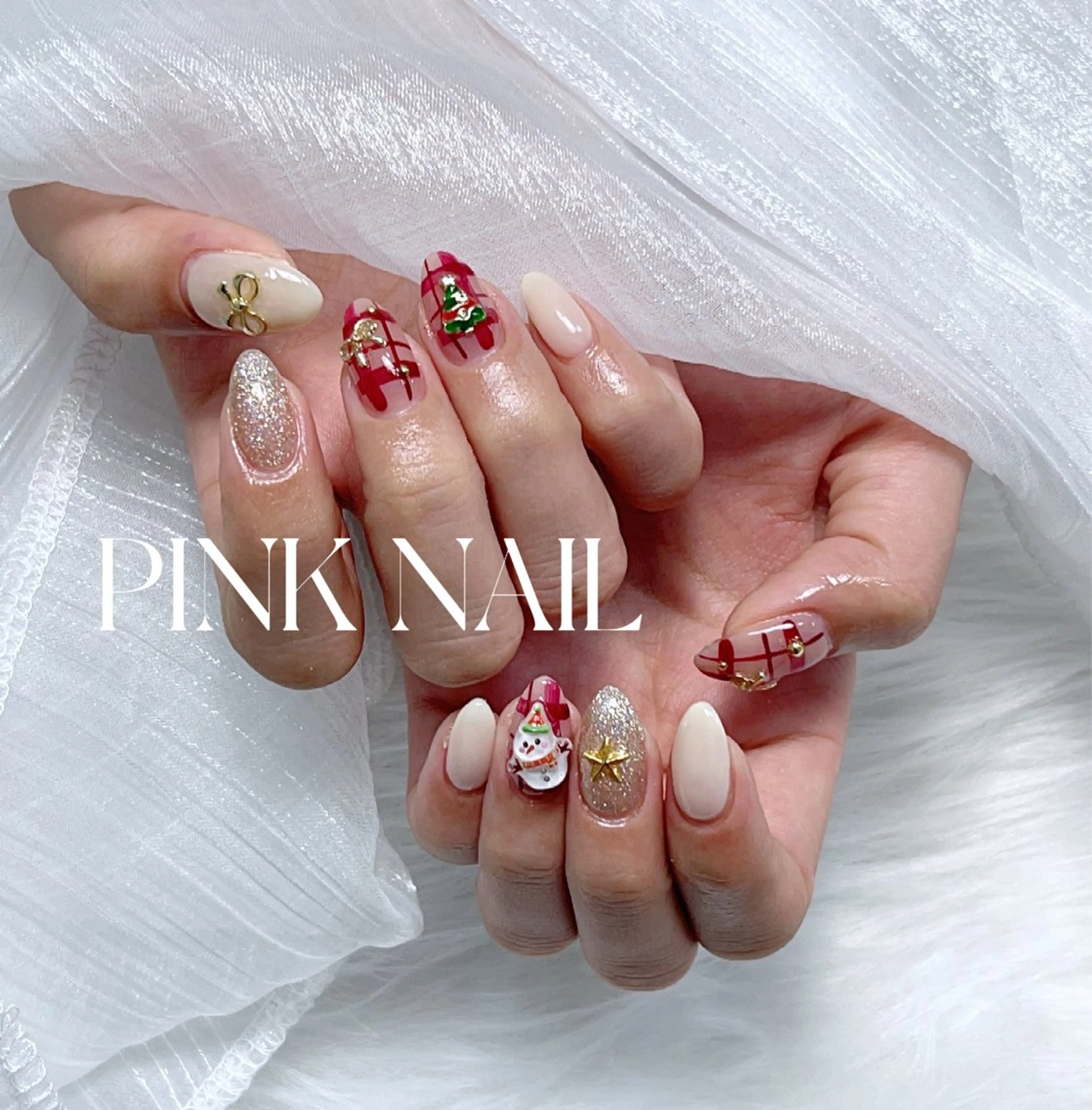 ネイル ハンドネイル pink nailのネイルデザイン