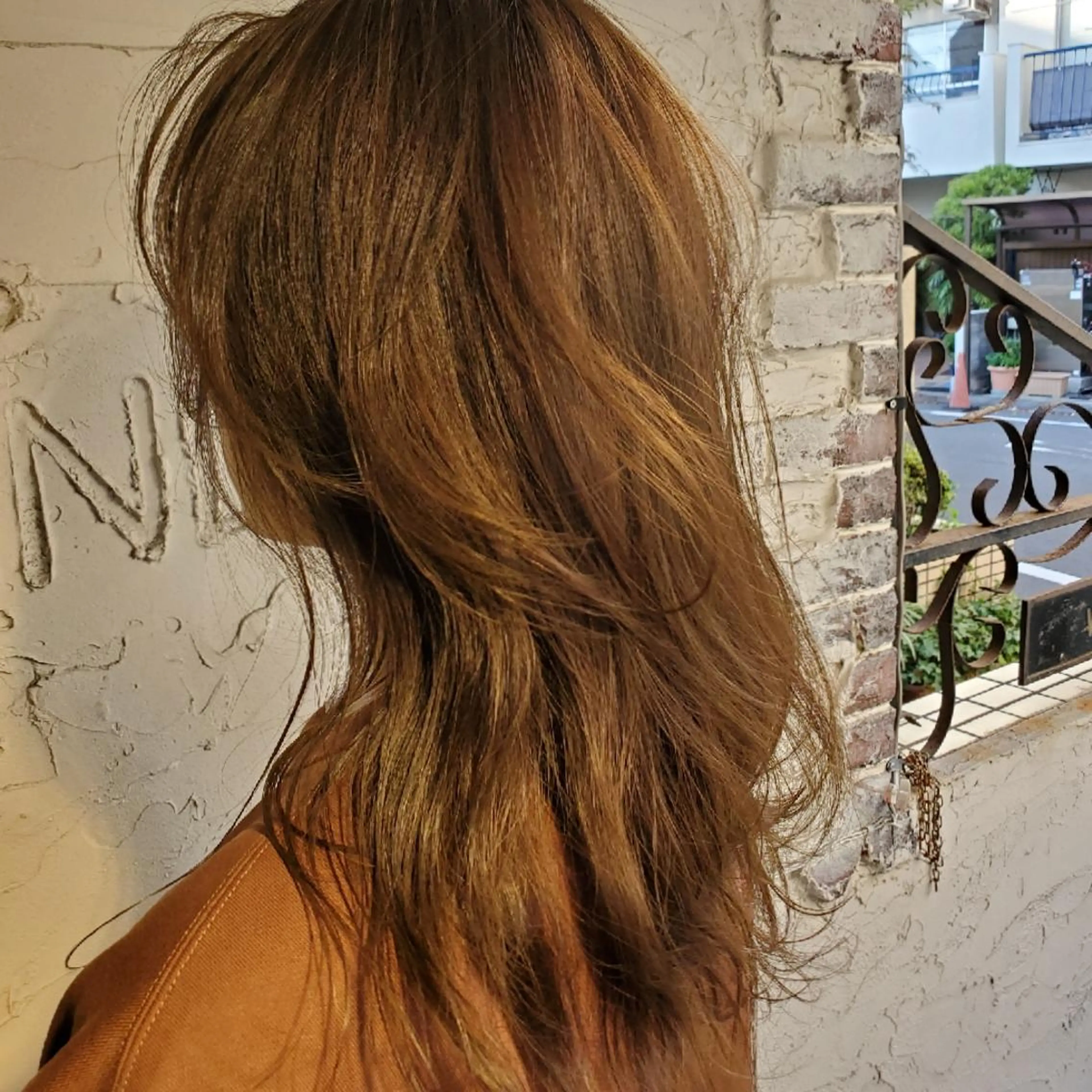 ロング カラー カット ヘアカラー トリートメント フリーランス所属・韓国ヘア レイヤー くびれヘアMATSUのヘアスタイル