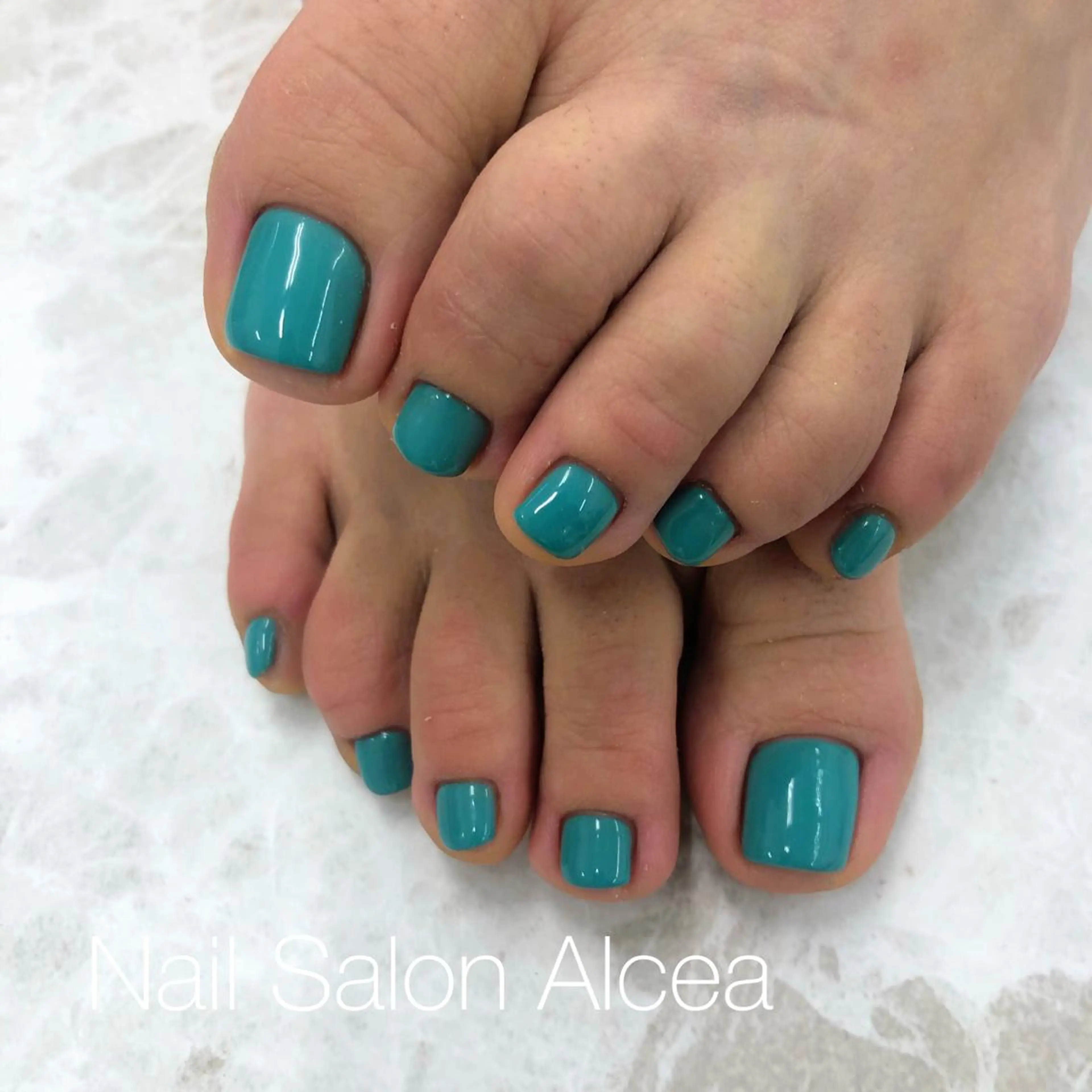 ネイル フットネイル ワンカラーネイル CHILO 木村のネイルデザイン