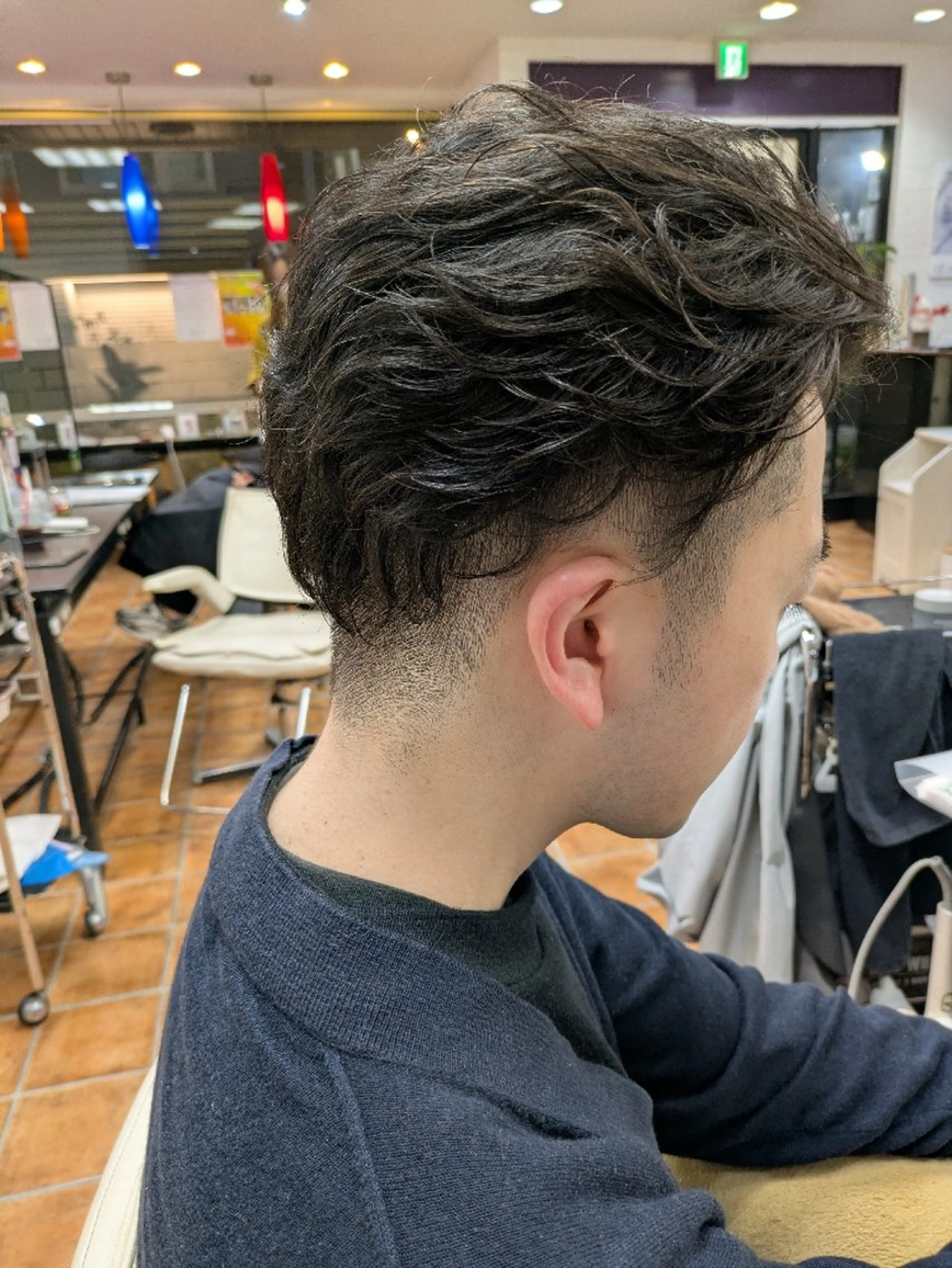 パーマ パーマ 大人女性カット/ヘア セット✨️片本🌸のヘアスタイル