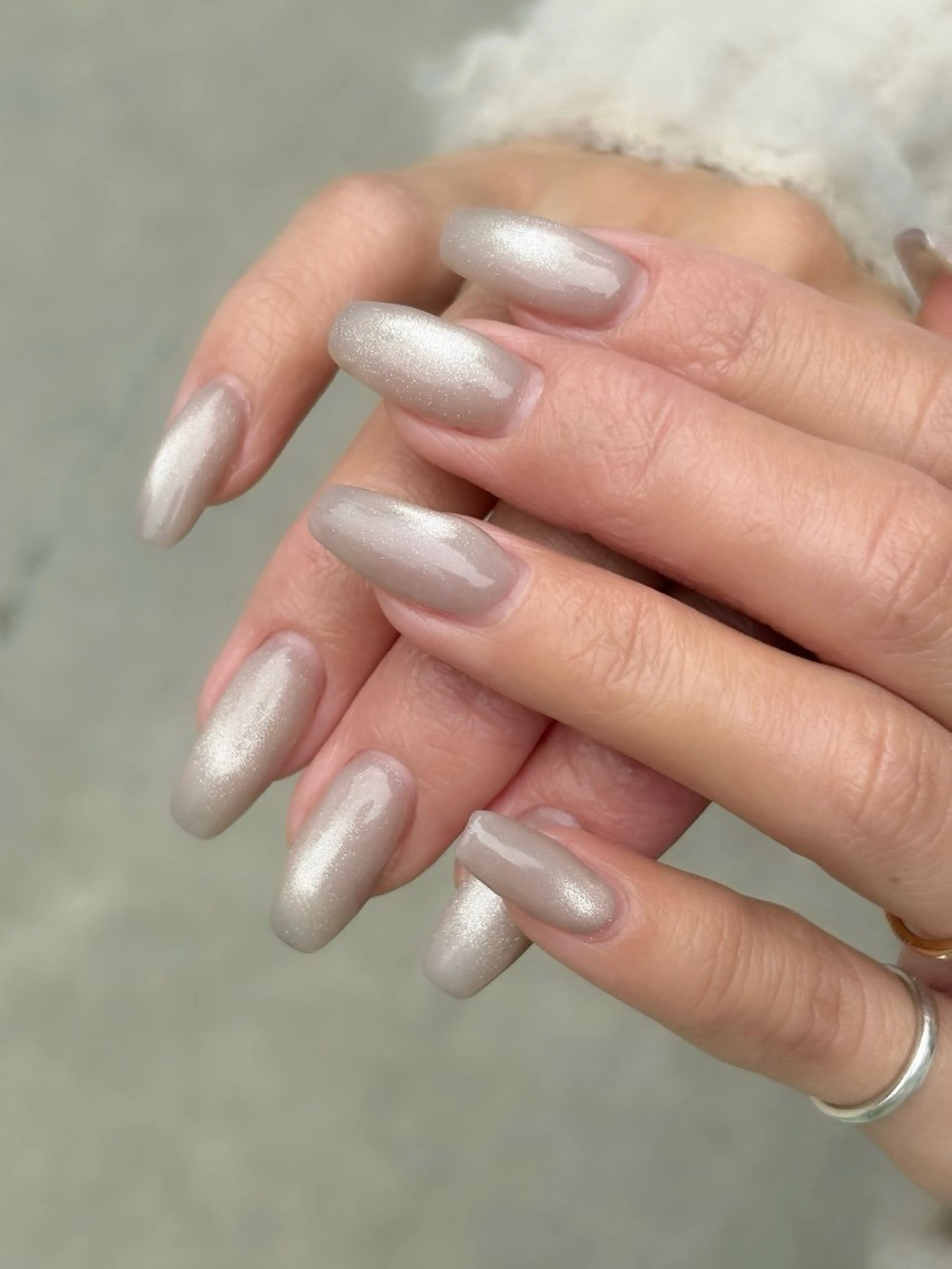 めちゃ特🔥美フォルム✨ハンド◇ワンカラー💅✨　¥2500 （マグネット・ミラーは+¥550）の写真