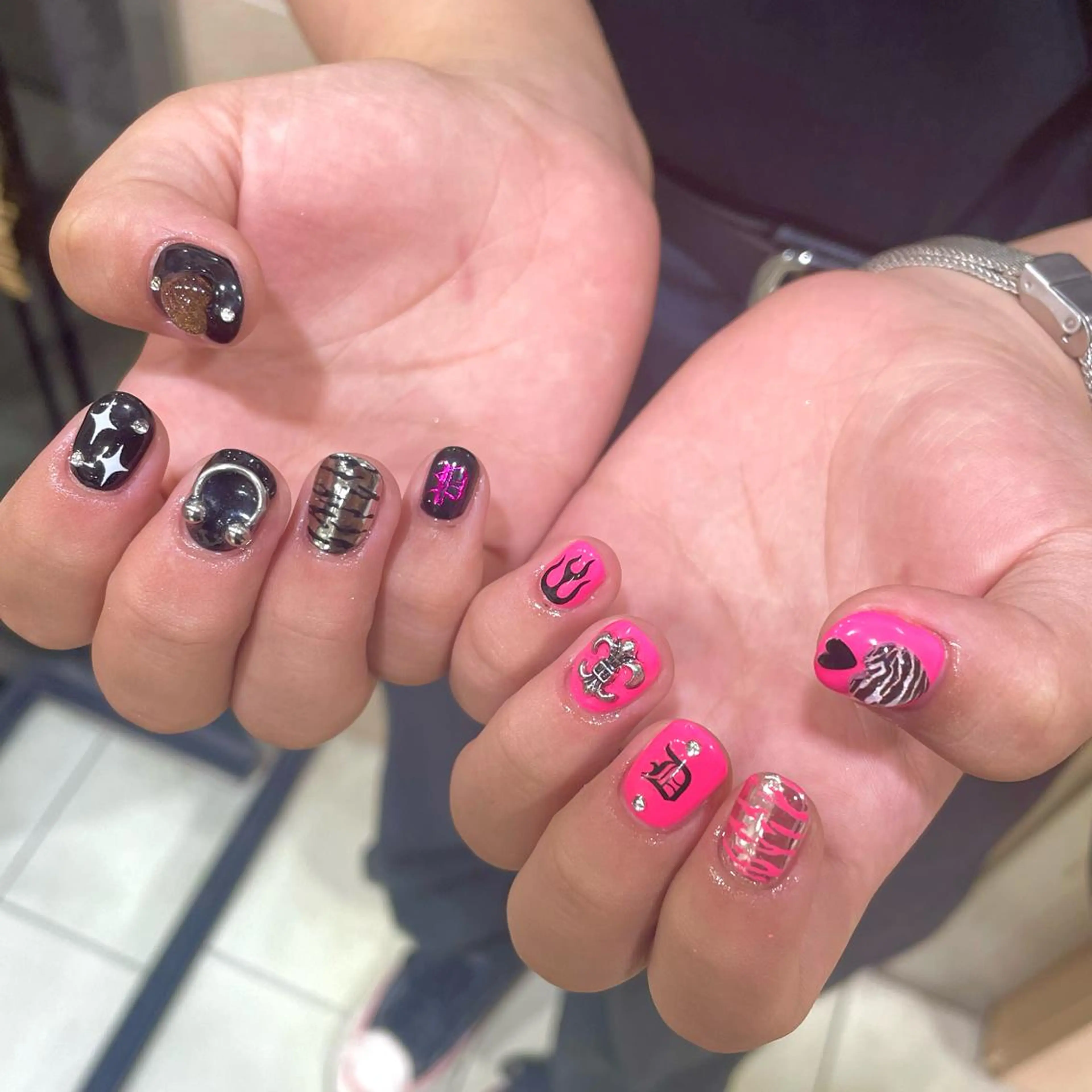 ネイル 【 ネイリスト&アイ リスト】キヨカのネイルデザイン