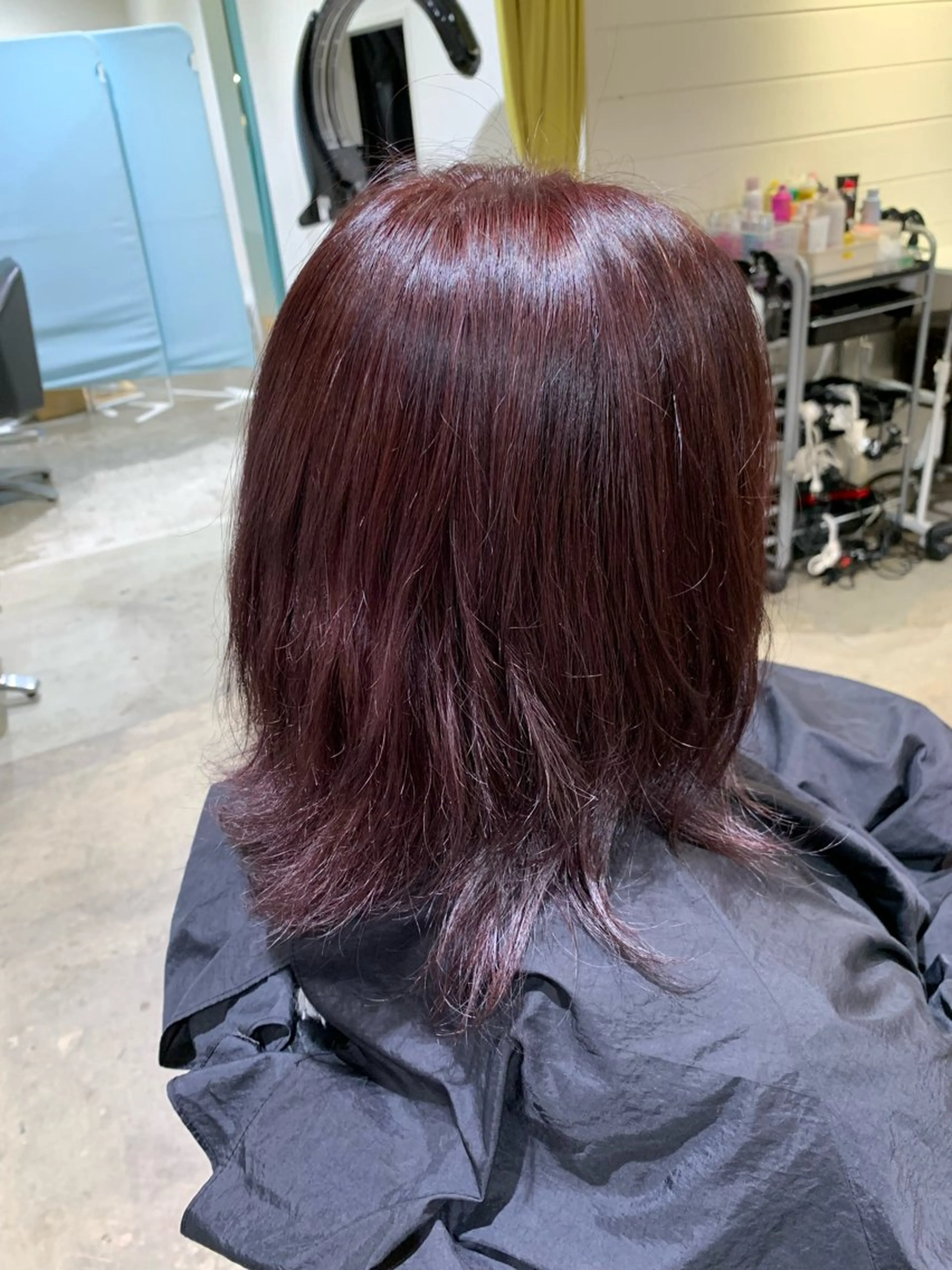 カラー ピンクカラー 大谷 央翔のヘアスタイル