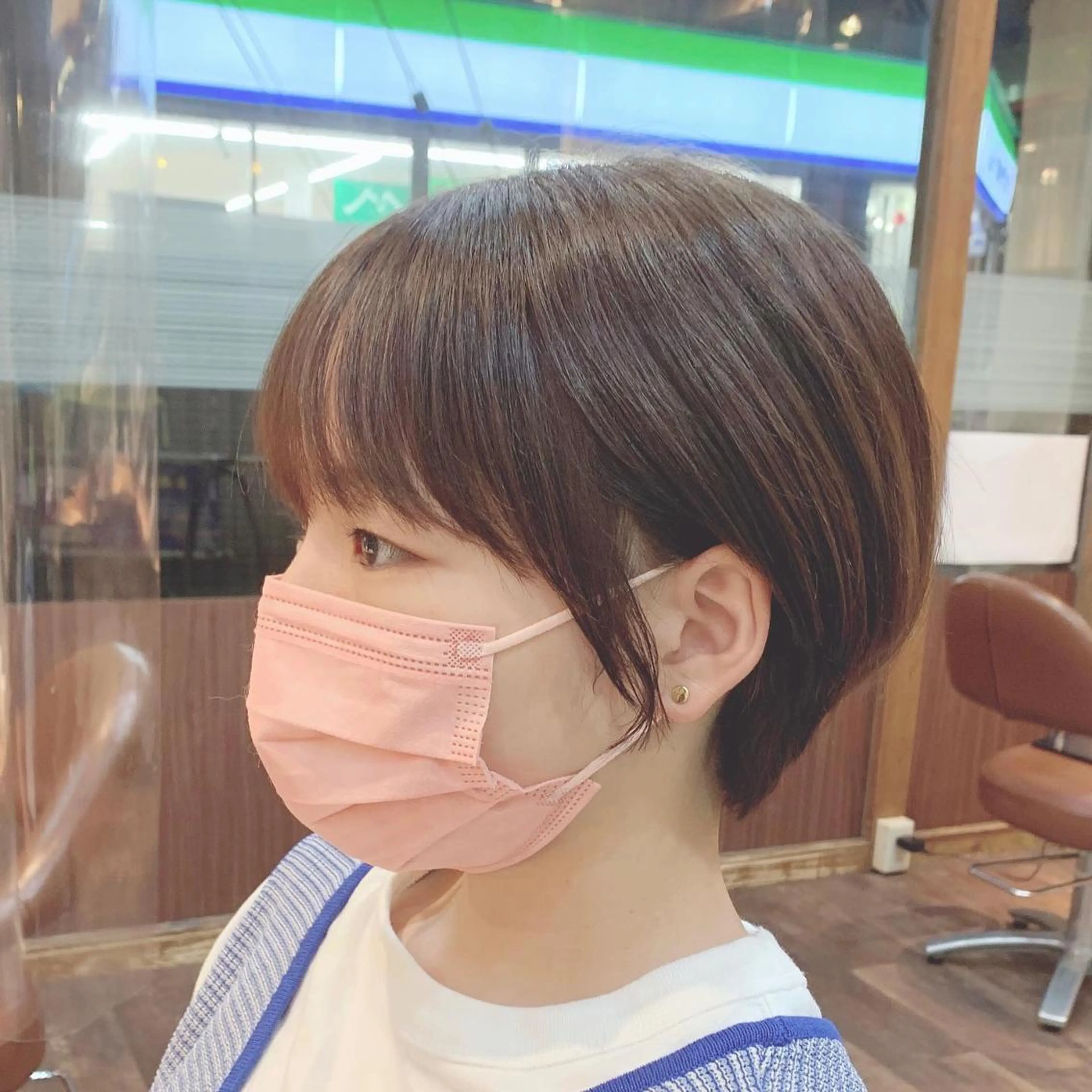 ショート カラー メンズ 学生(メンズ向け) メンズショート ツーブロック 外国人風カラー 学生 🌿ヤマグチ ユウキ🌿のヘアスタイル