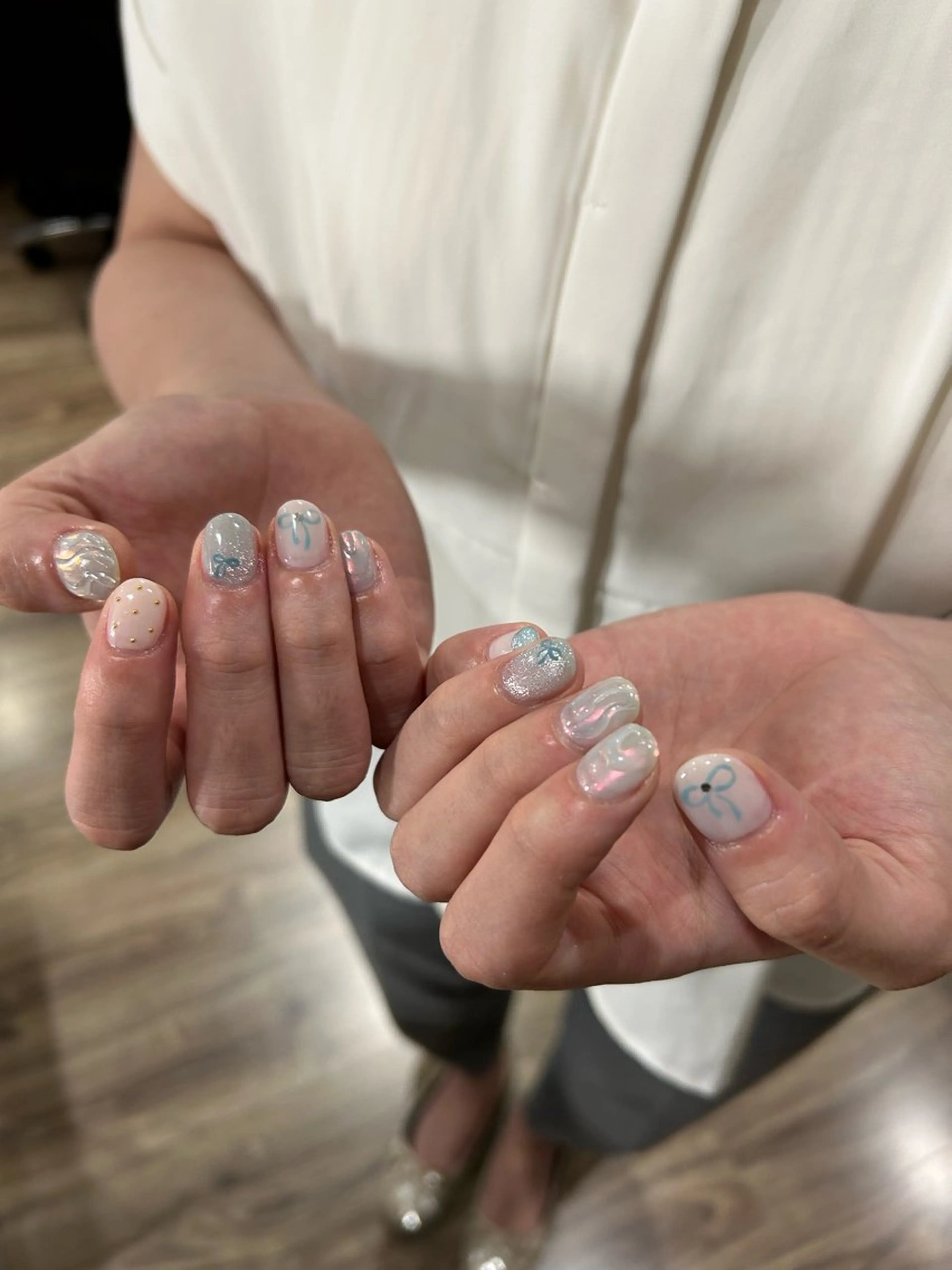 ネイル 持ち込み ハンドネイル nailsalon MONICA所属・MONICA_ hanechaaanのネイルデザイン