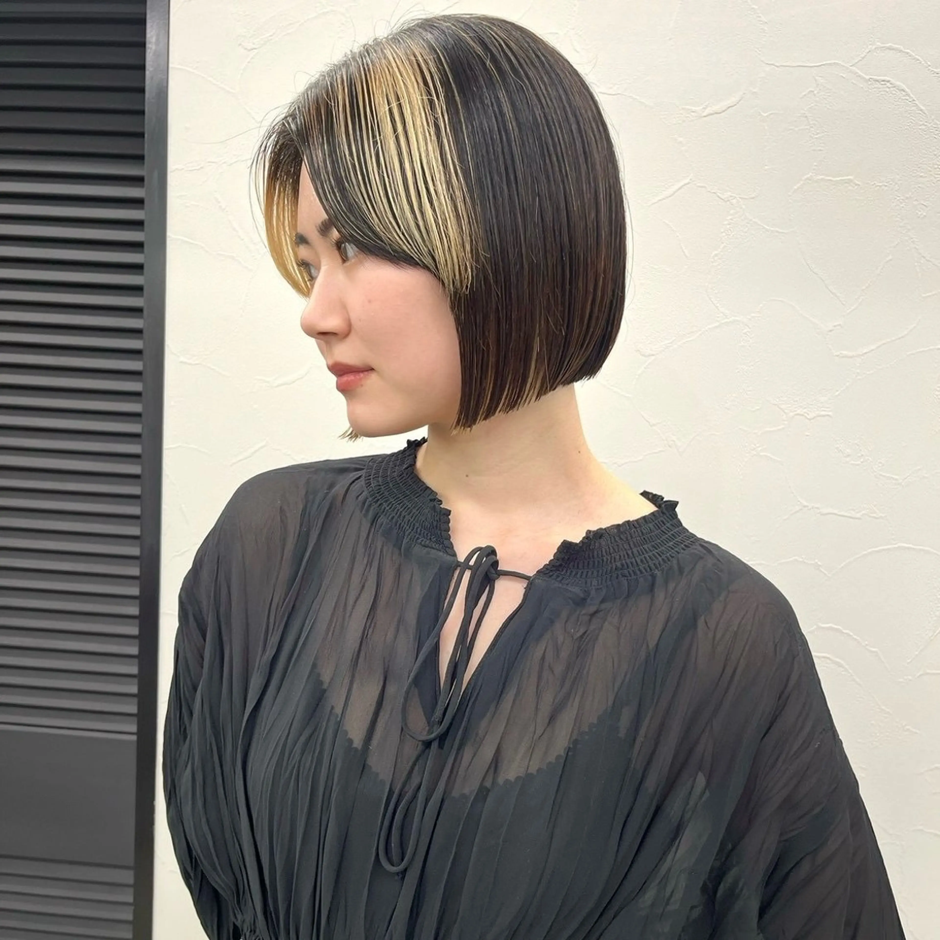 カット 🌙ボブ特化×透明感 カラー リナ🌙のヘアスタイル