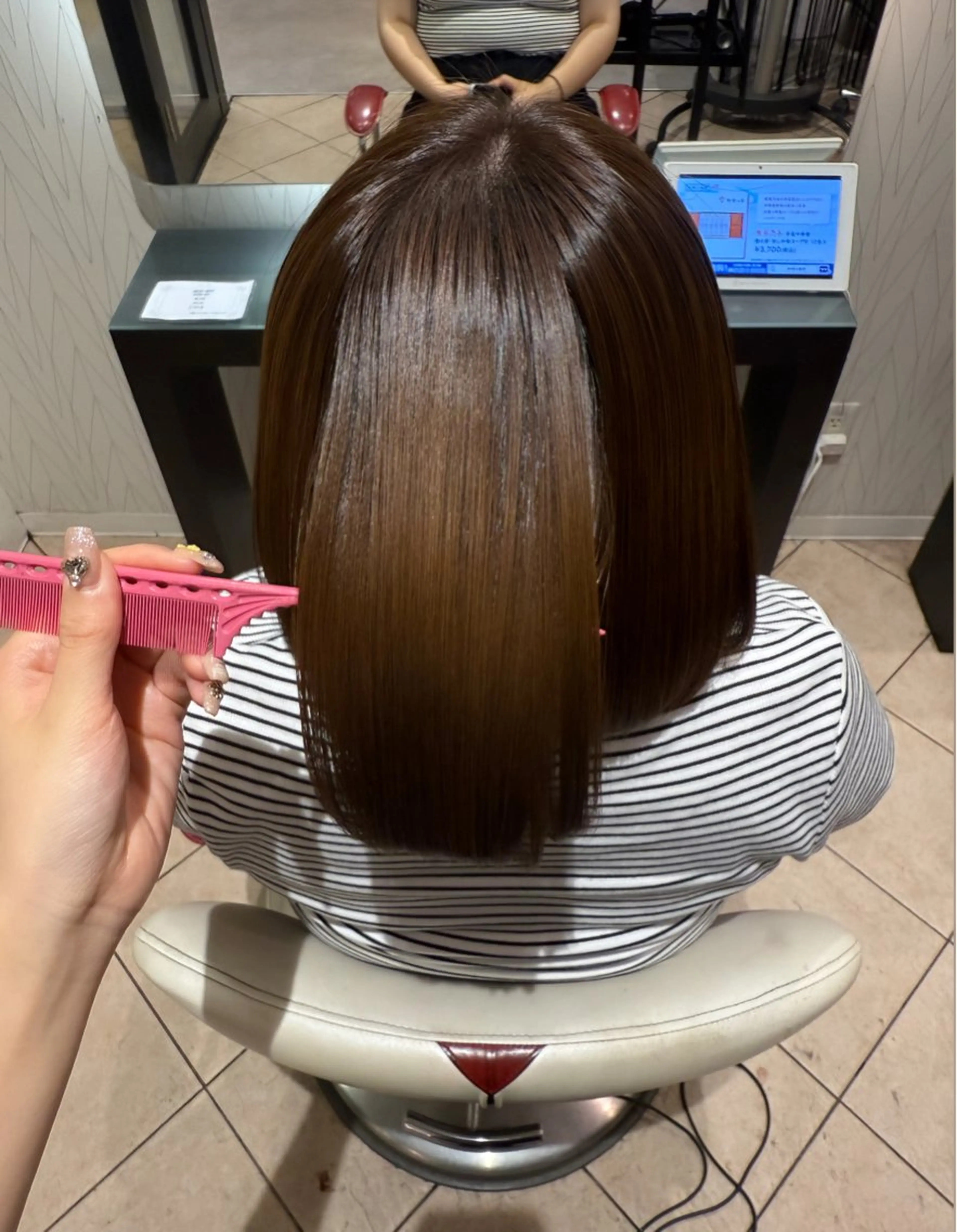ショート トリートメント 🎀ヘアアレンジ 🎀ななみのヘアスタイル