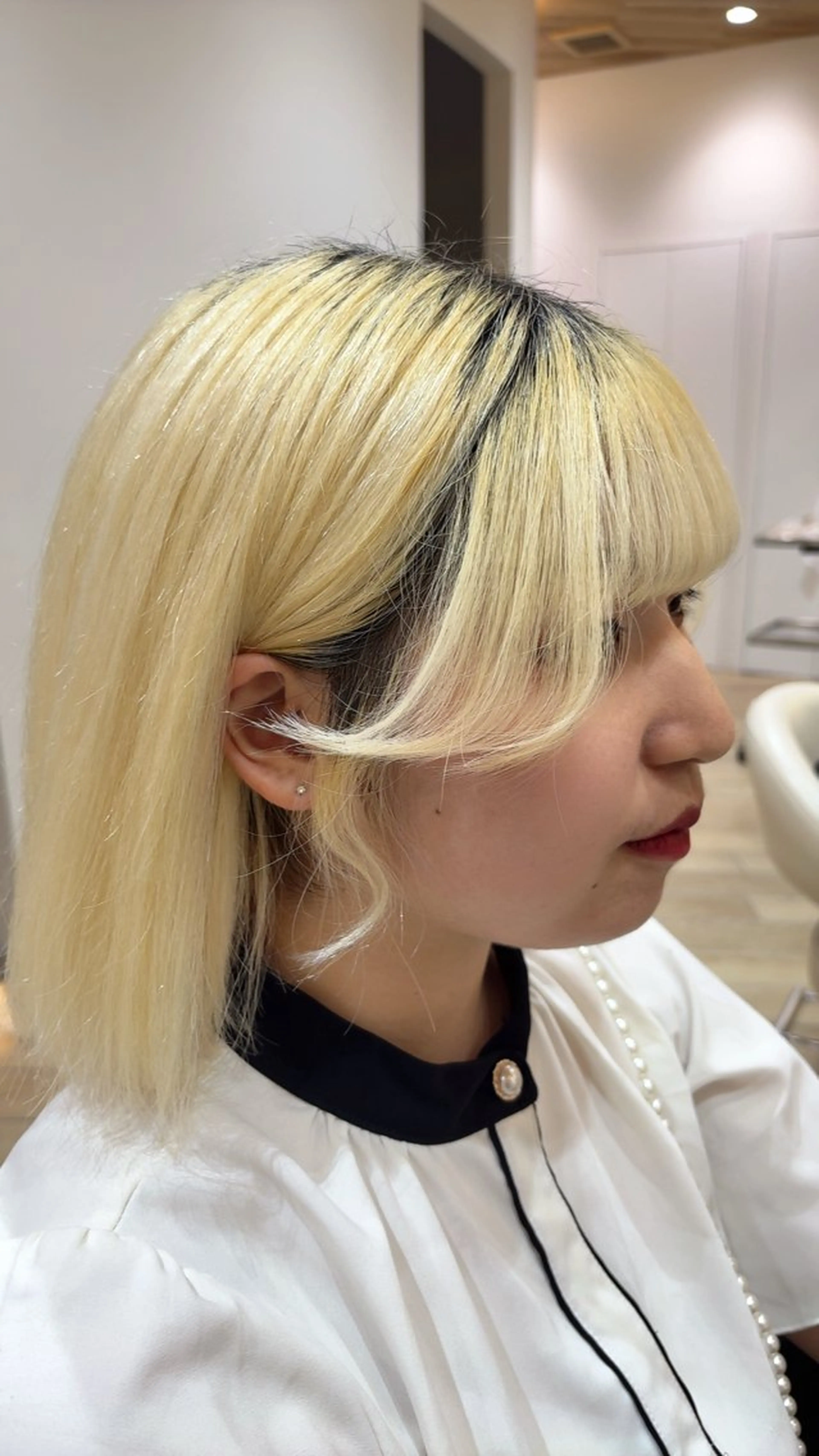 ショート カット 🎀ピンクカラー/ 推しカラー/のの🎀のヘアスタイル