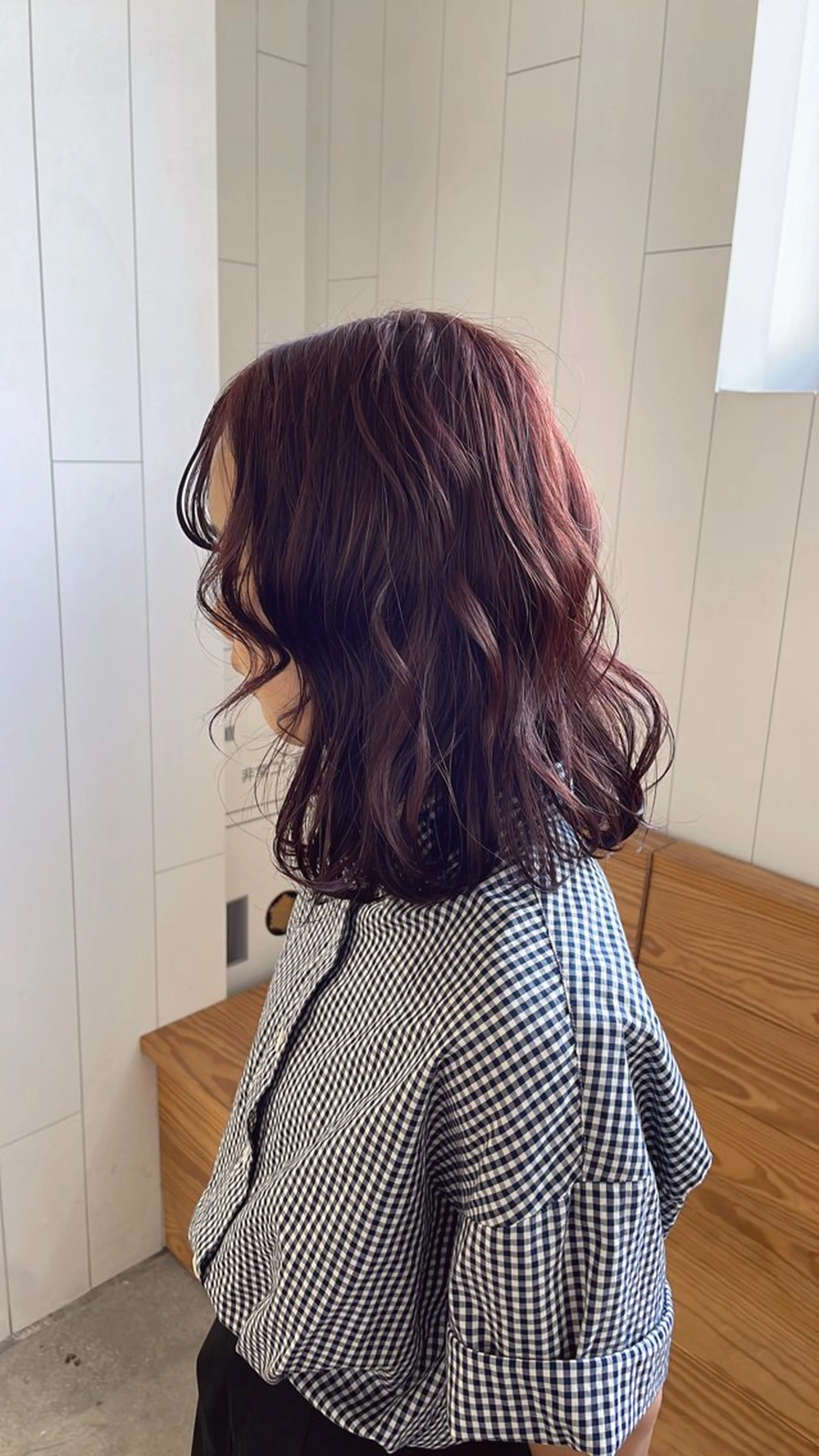 セミロング パーマ ALBUM銀座‪‪ RURUKA‪‪❤︎のヘアスタイル