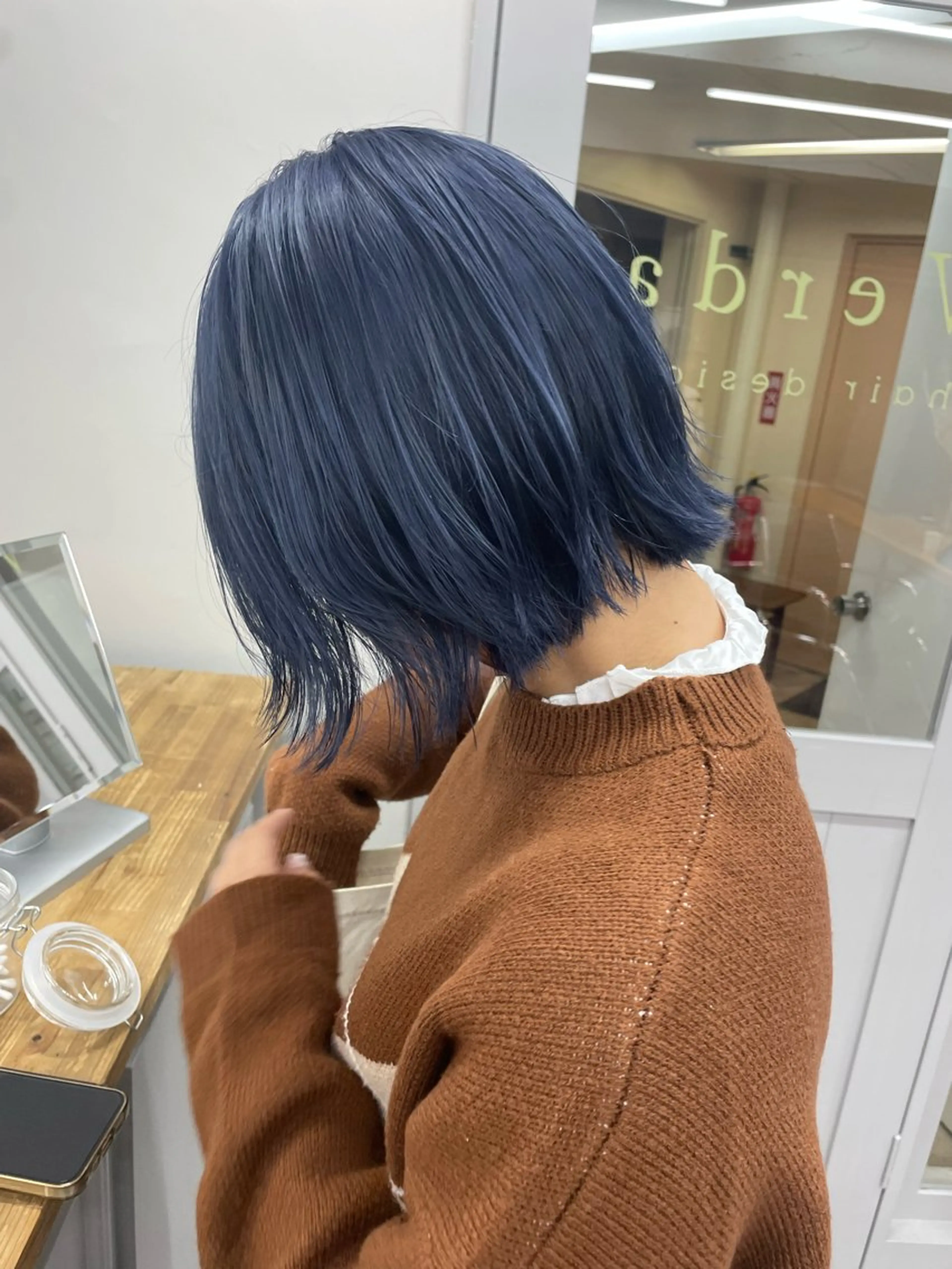 ミディアム カラー ヘアカラー 🌸柔らかハイトーン 🧃Shionのヘアスタイル