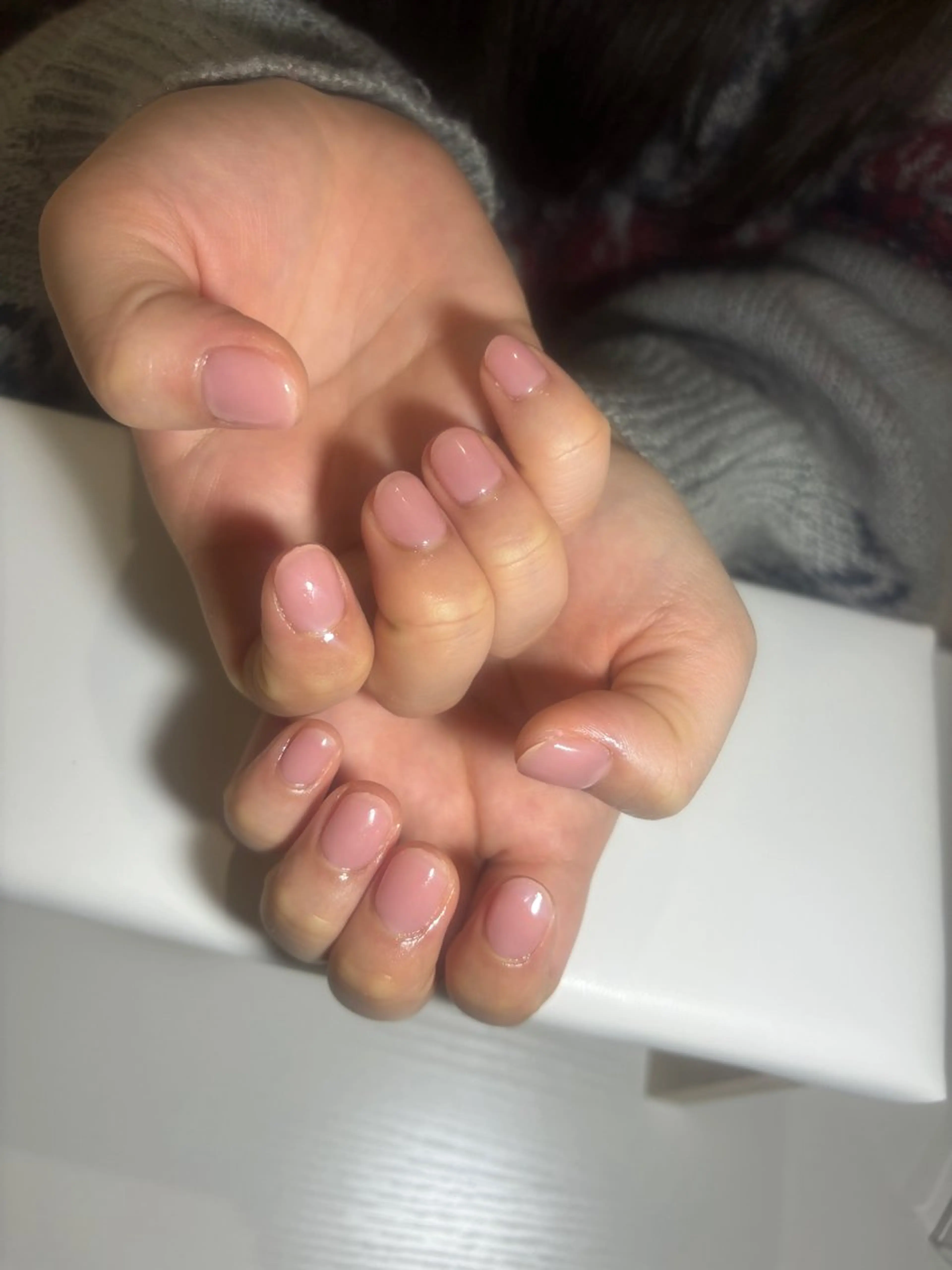 ネイル ワンカラーネイル CHERIE blanc.西中島店所属・CHERIE. blanc徒歩3分のマツエク・マツパデザイン