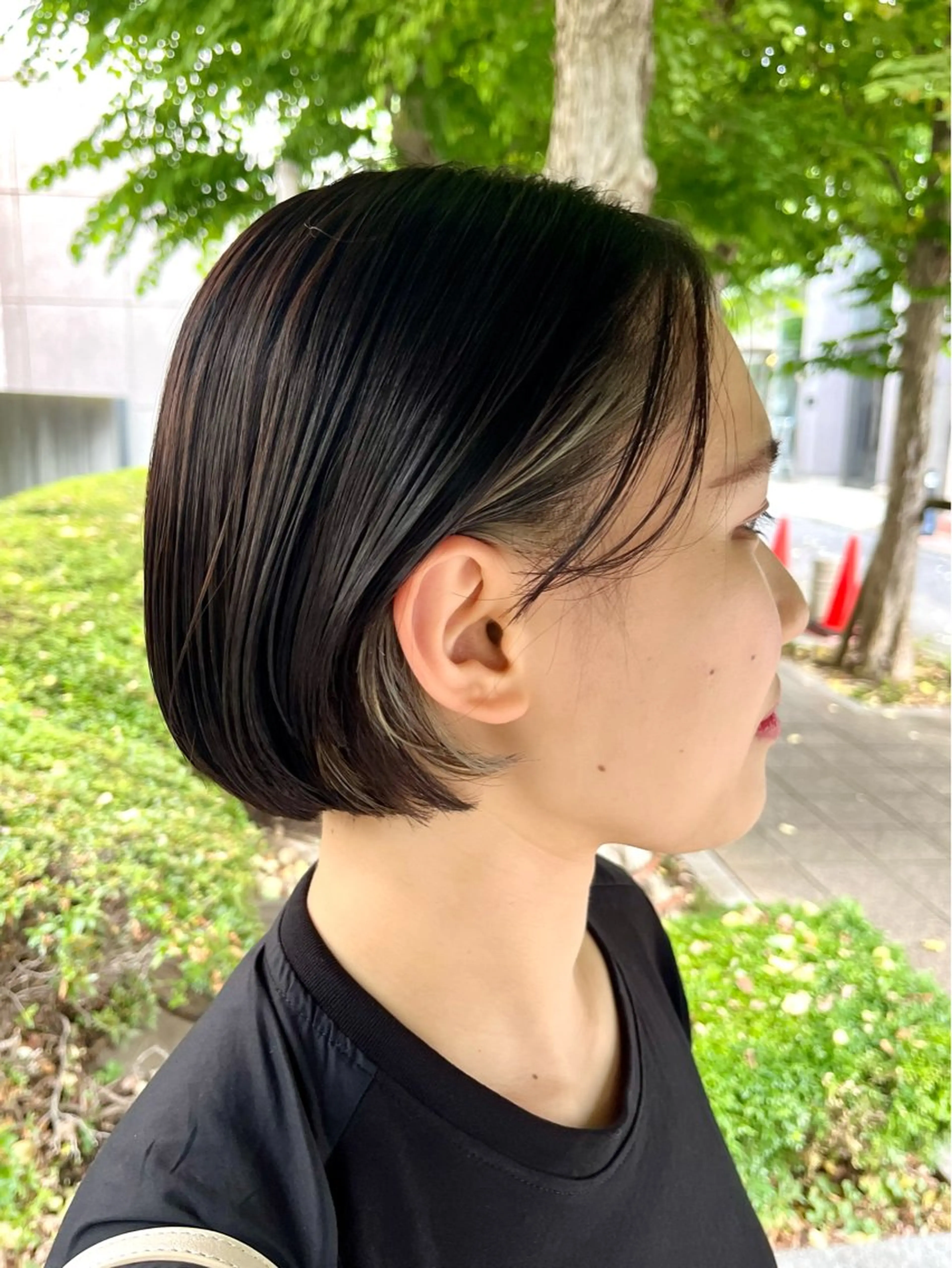 ミディアム カット ヘアカラー トリートメント 垢抜けhair / 似合わせ診断🌞スズのその他イメージ
