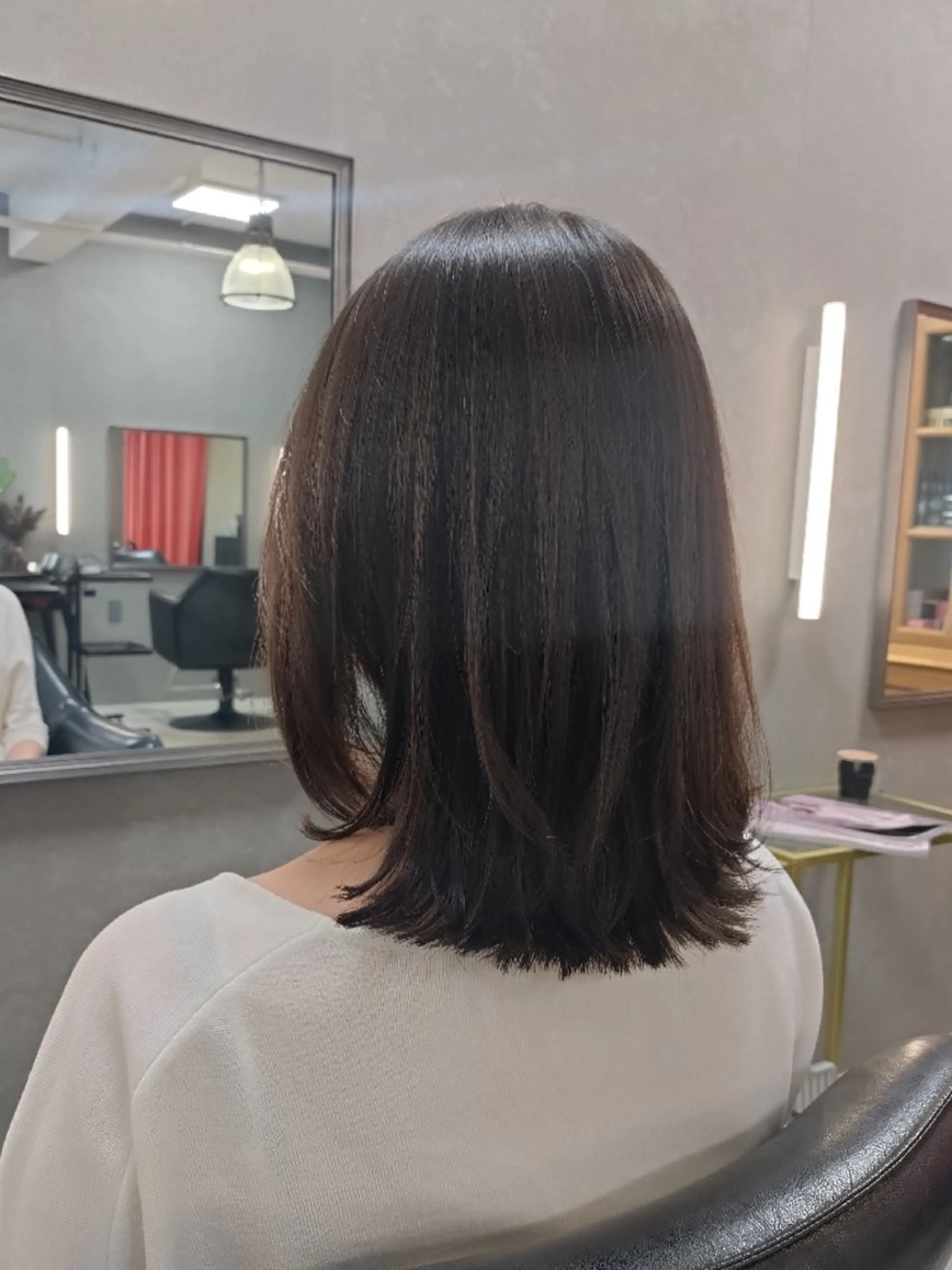 ミディアム レイヤーカット カット ducca所属・ducca/ kariyaのヘアスタイル