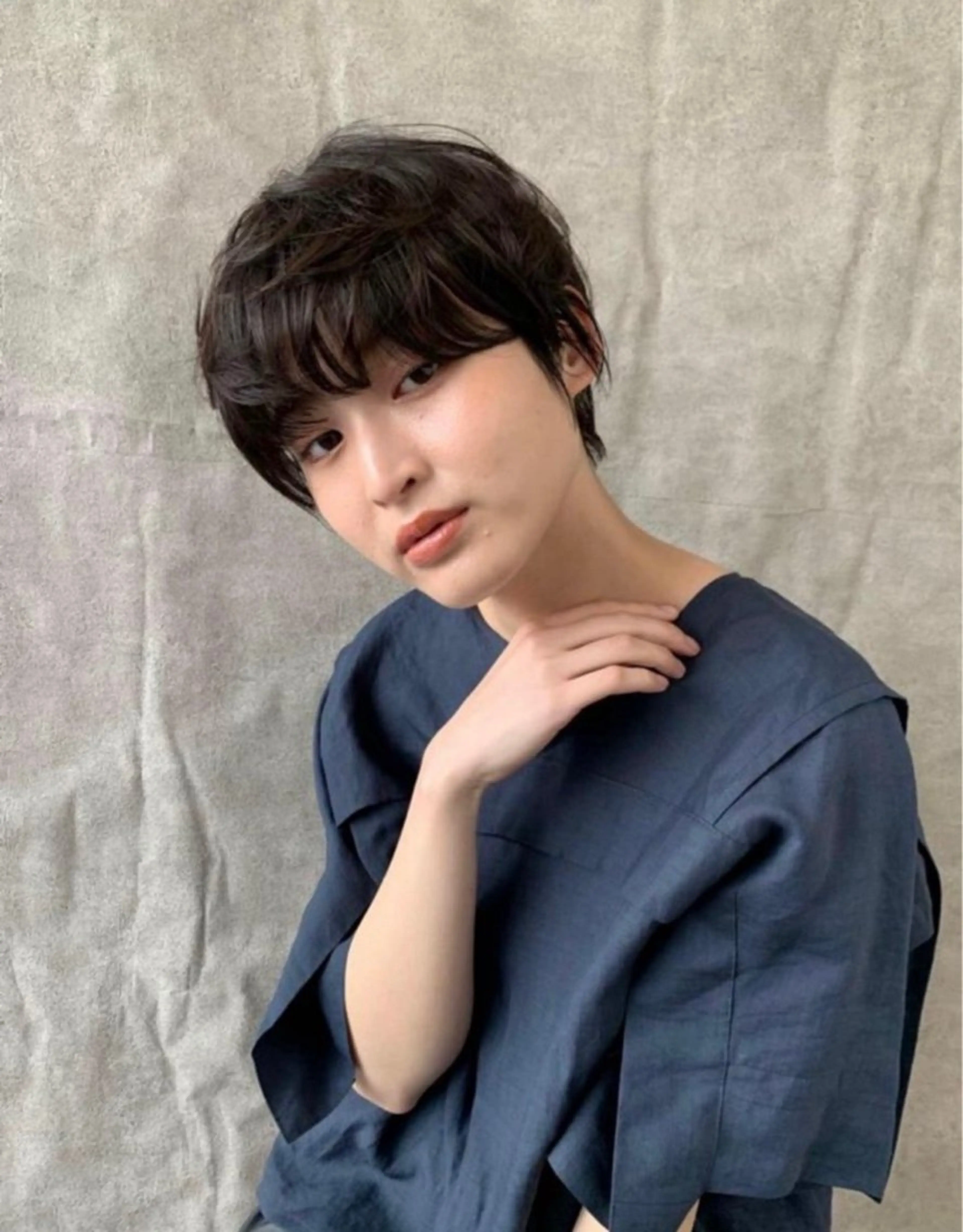 ショート ハッタ ミクのヘアスタイル