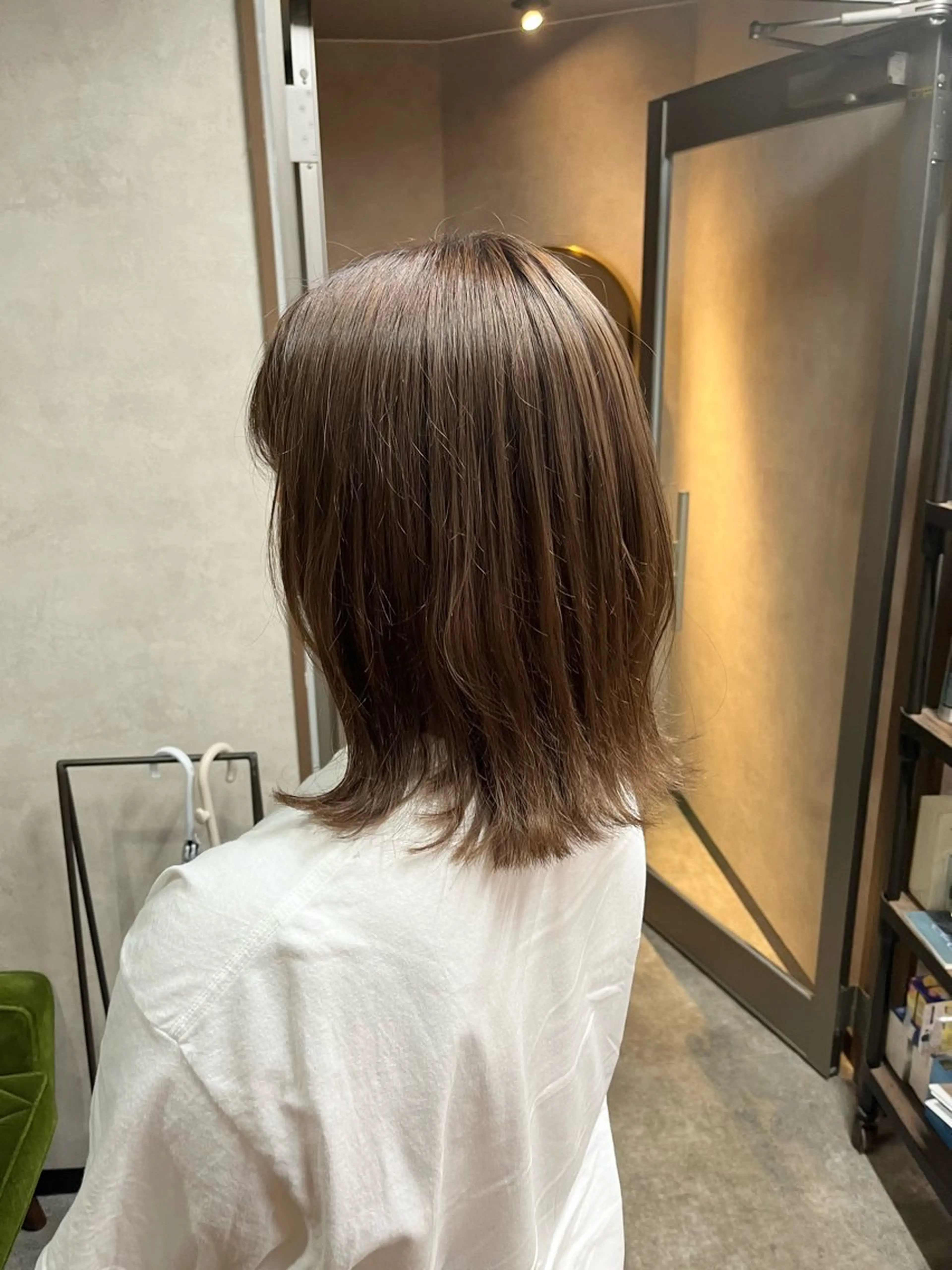 ミディアム カラー ヘアカラー HAWND hair&life所属・ayane ito / HAWNDのヘアスタイル