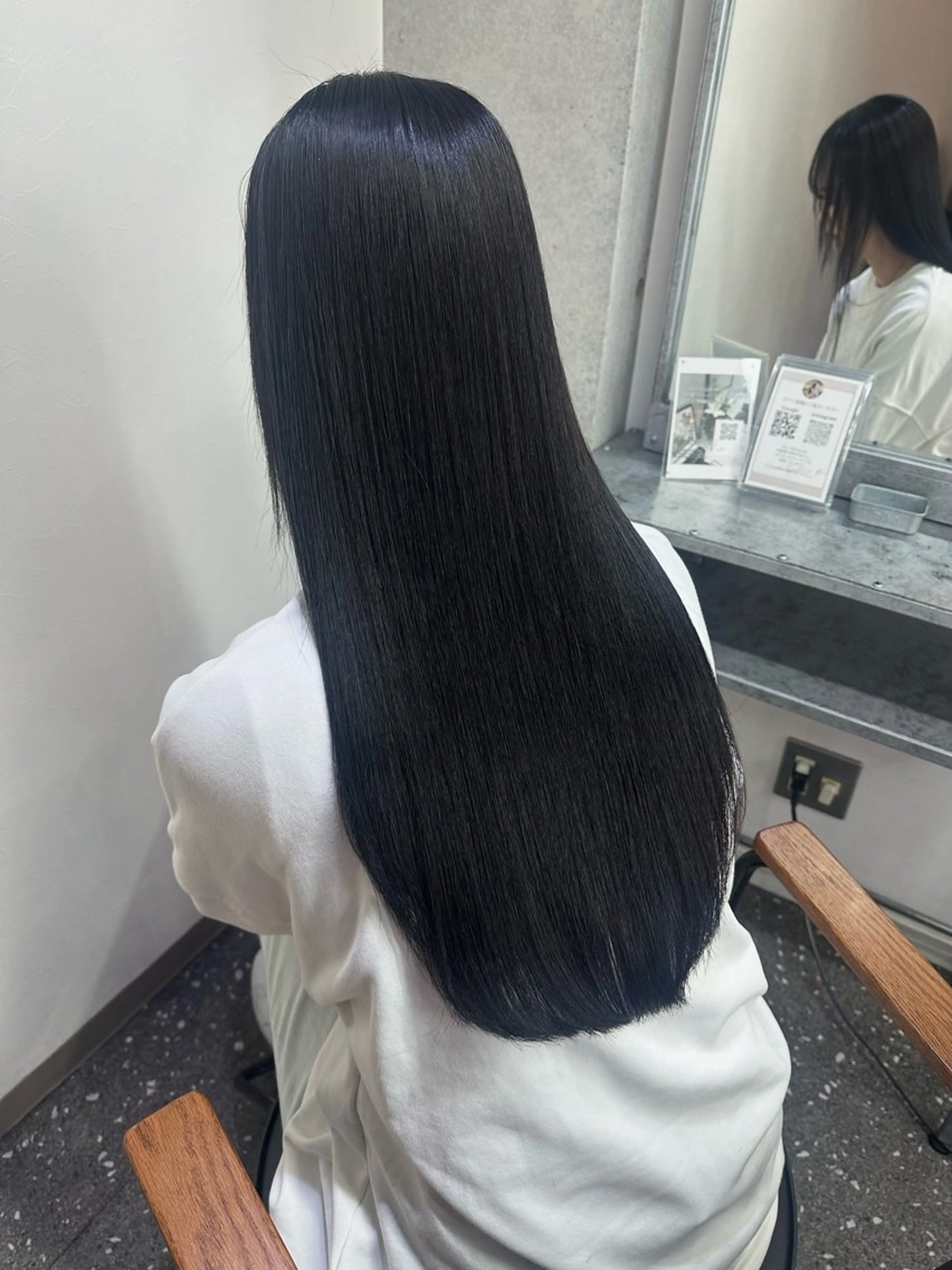 ロング 縮毛矯正 トリートメント 縮毛矯正 Oto.所属・艶髪/透明感/吉祥寺 yutoのヘアスタイル