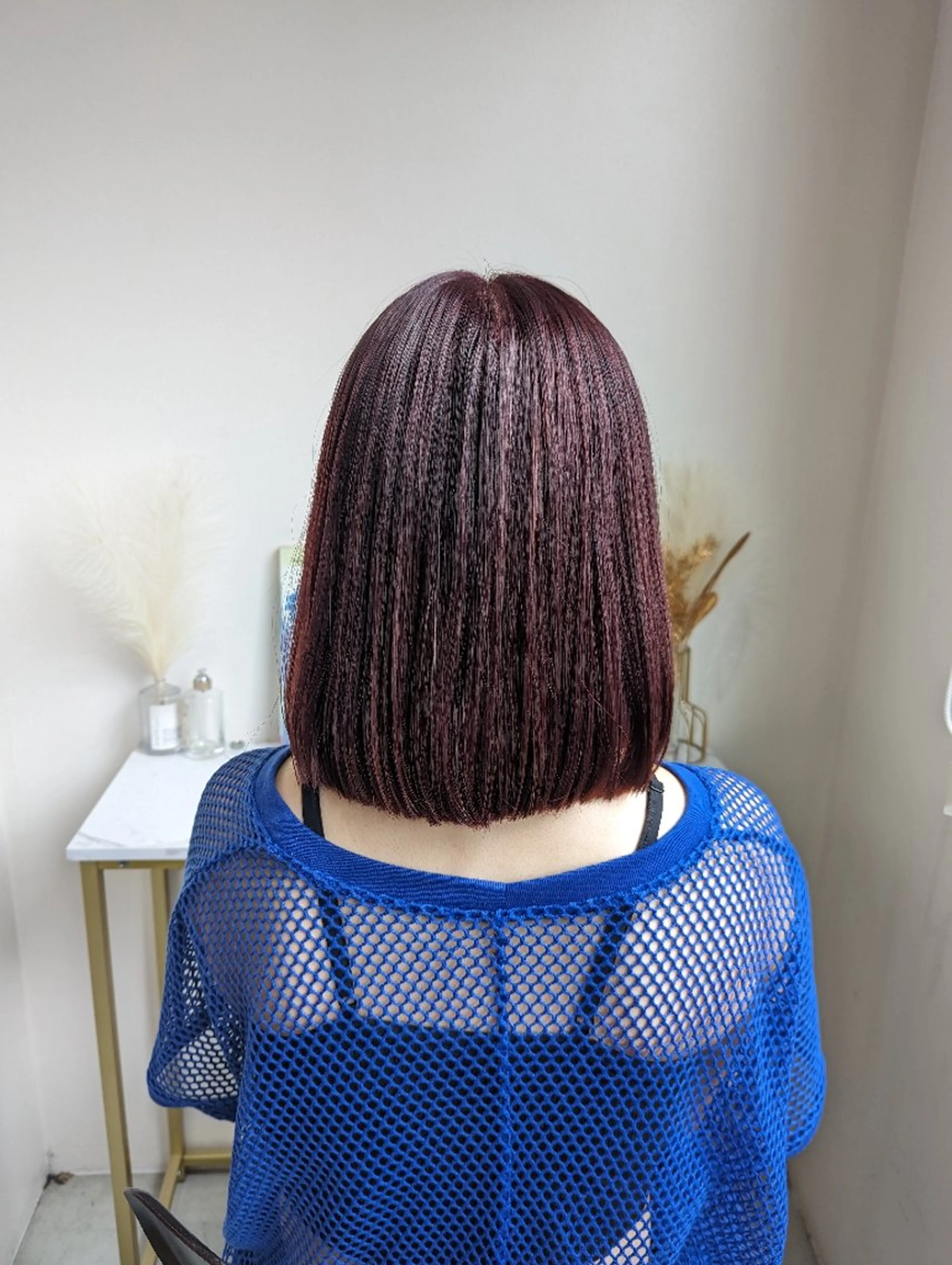 ミディアム カット ヘアカラー nanami /Toiroのヘアスタイル