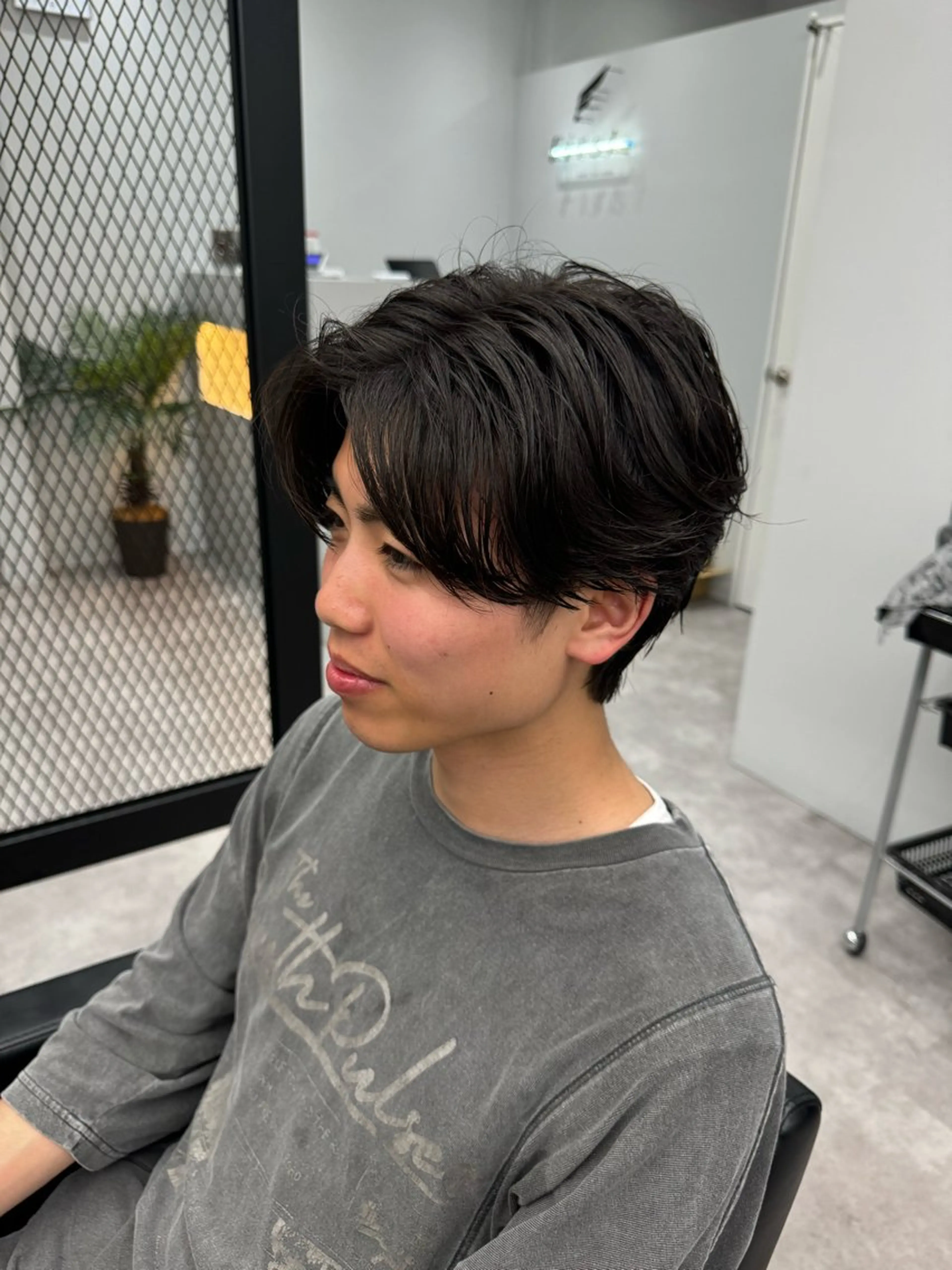ショート パーマ メンズ Men's専門✂︎ 増田　正義のヘアスタイル
