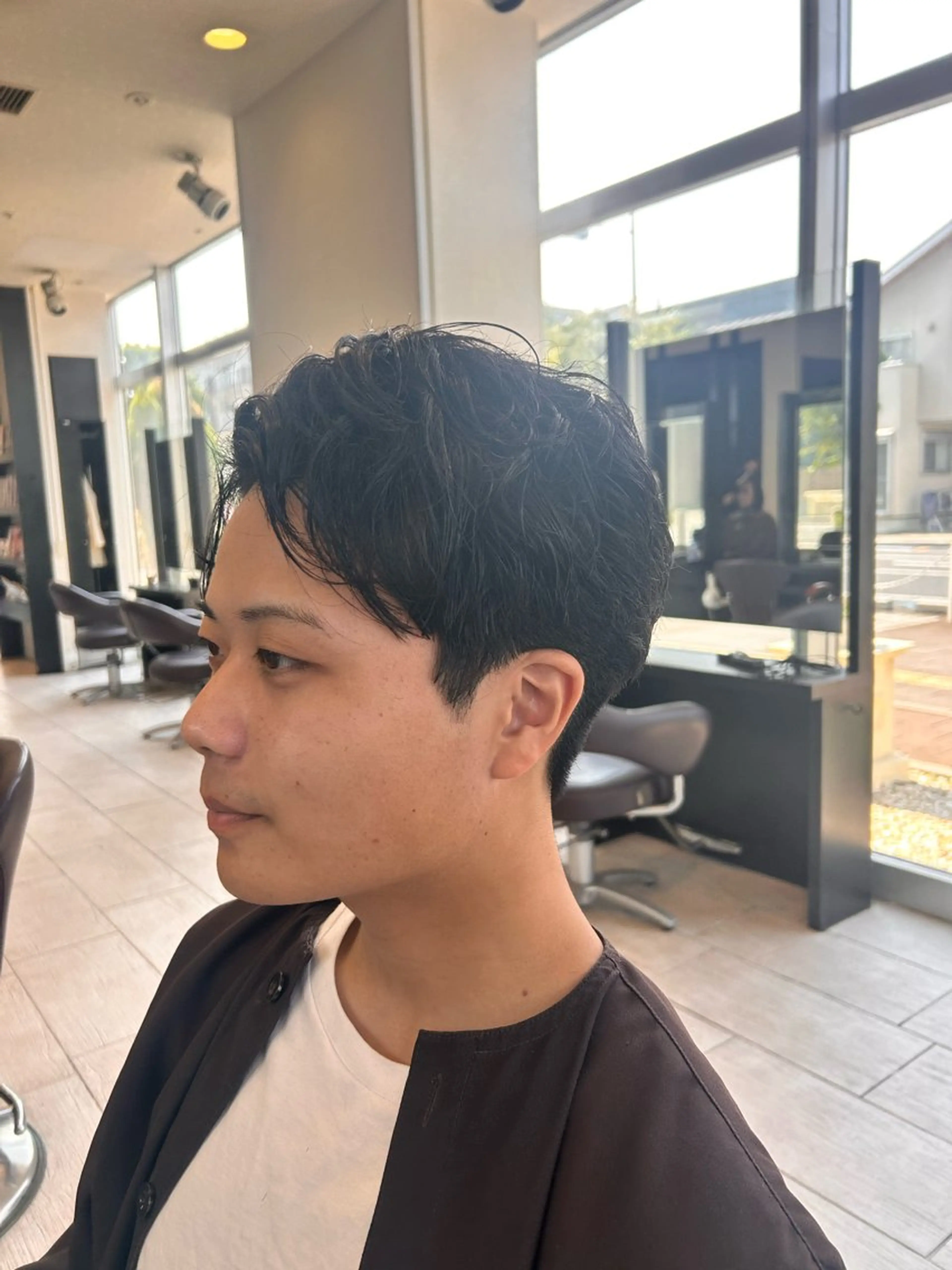 ショート メンズ カット EARTH大宮宮原店所属・ri kuのヘアスタイル