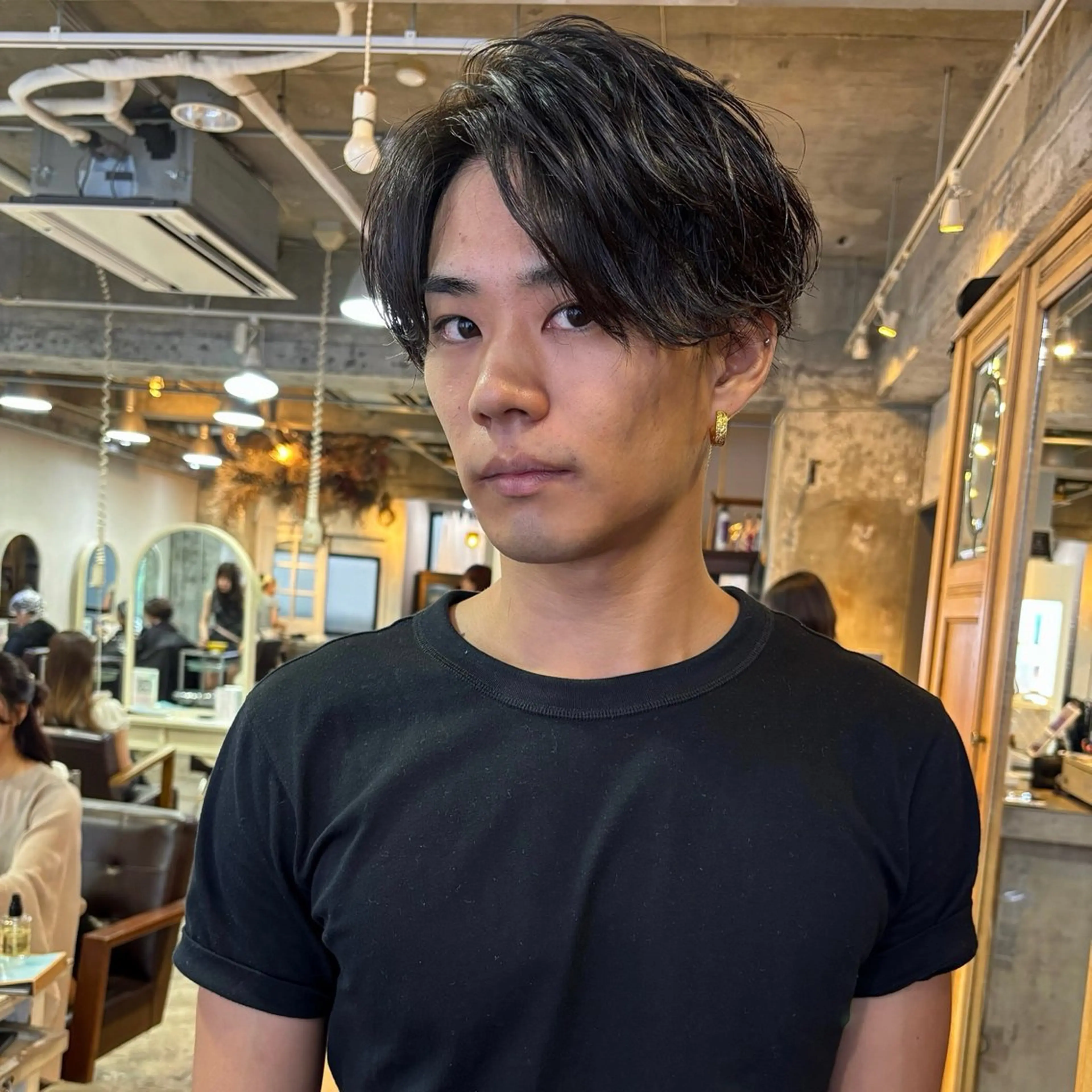 パーマ pia 森 乃愛のヘアスタイル