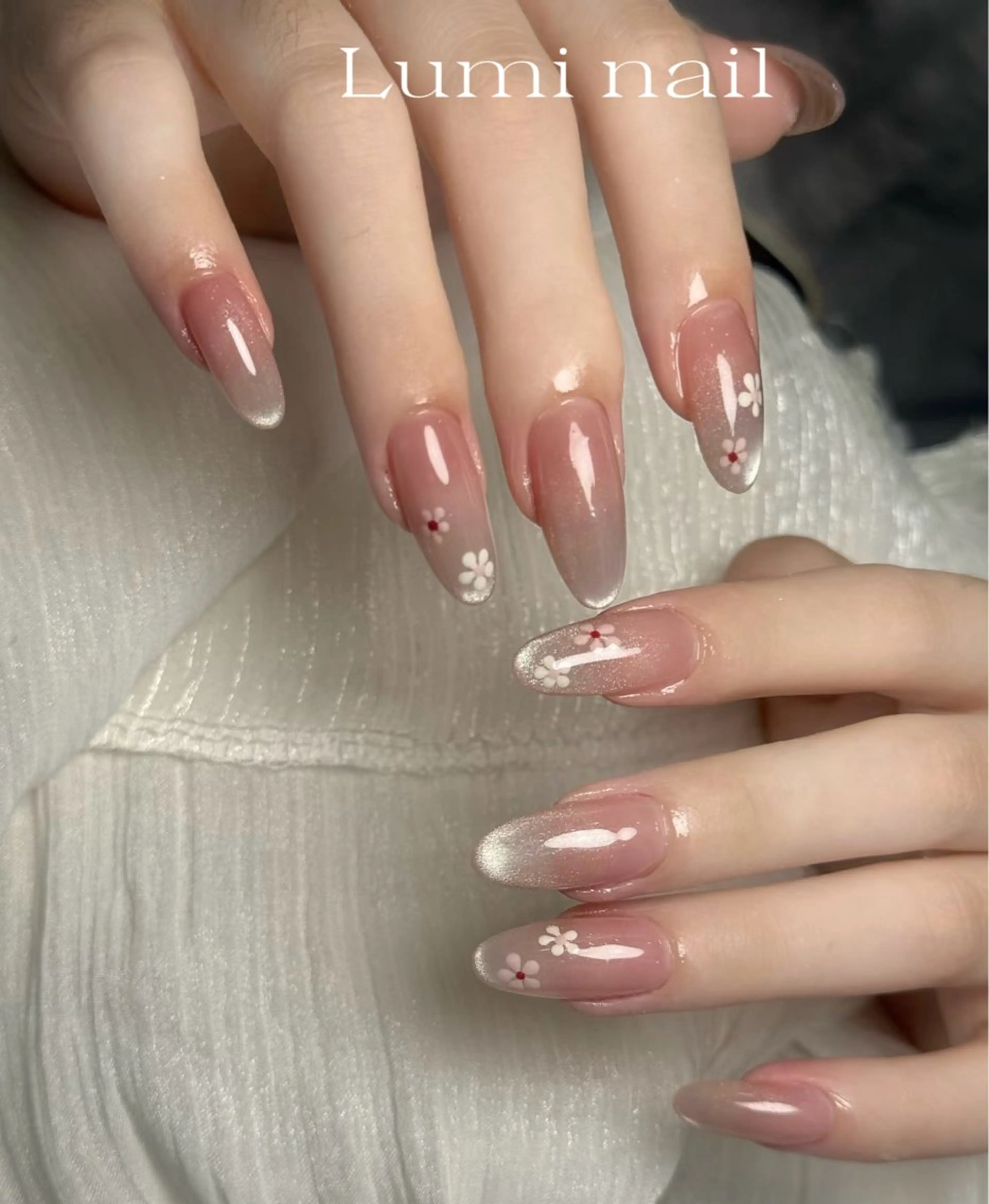 ネイル アートネイル マグネットネイル Luminail 新小岩のネイルデザイン