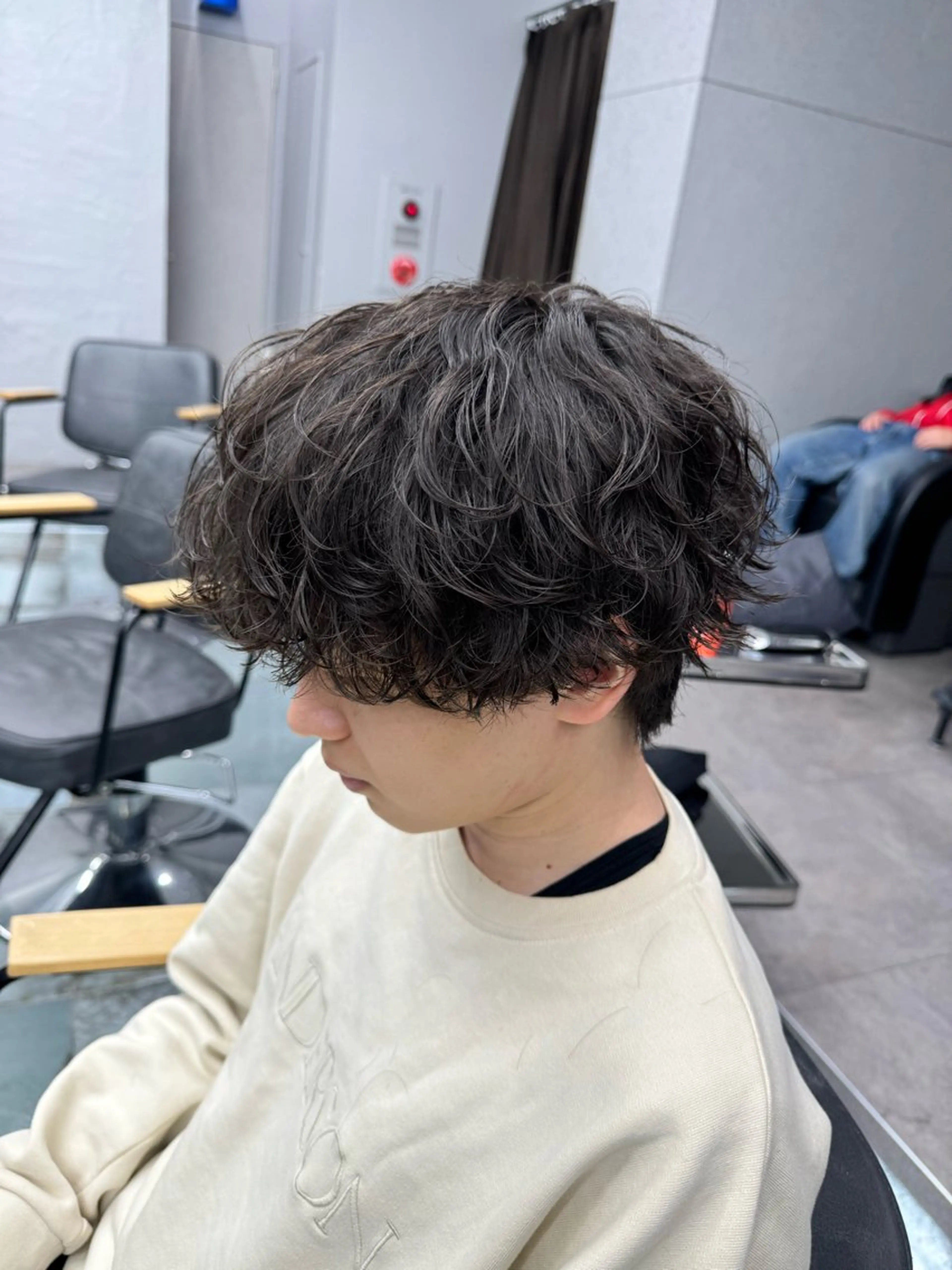 ショート パーマ メンズ ✩似合わせカラー /レイヤー✩momoのヘアスタイル