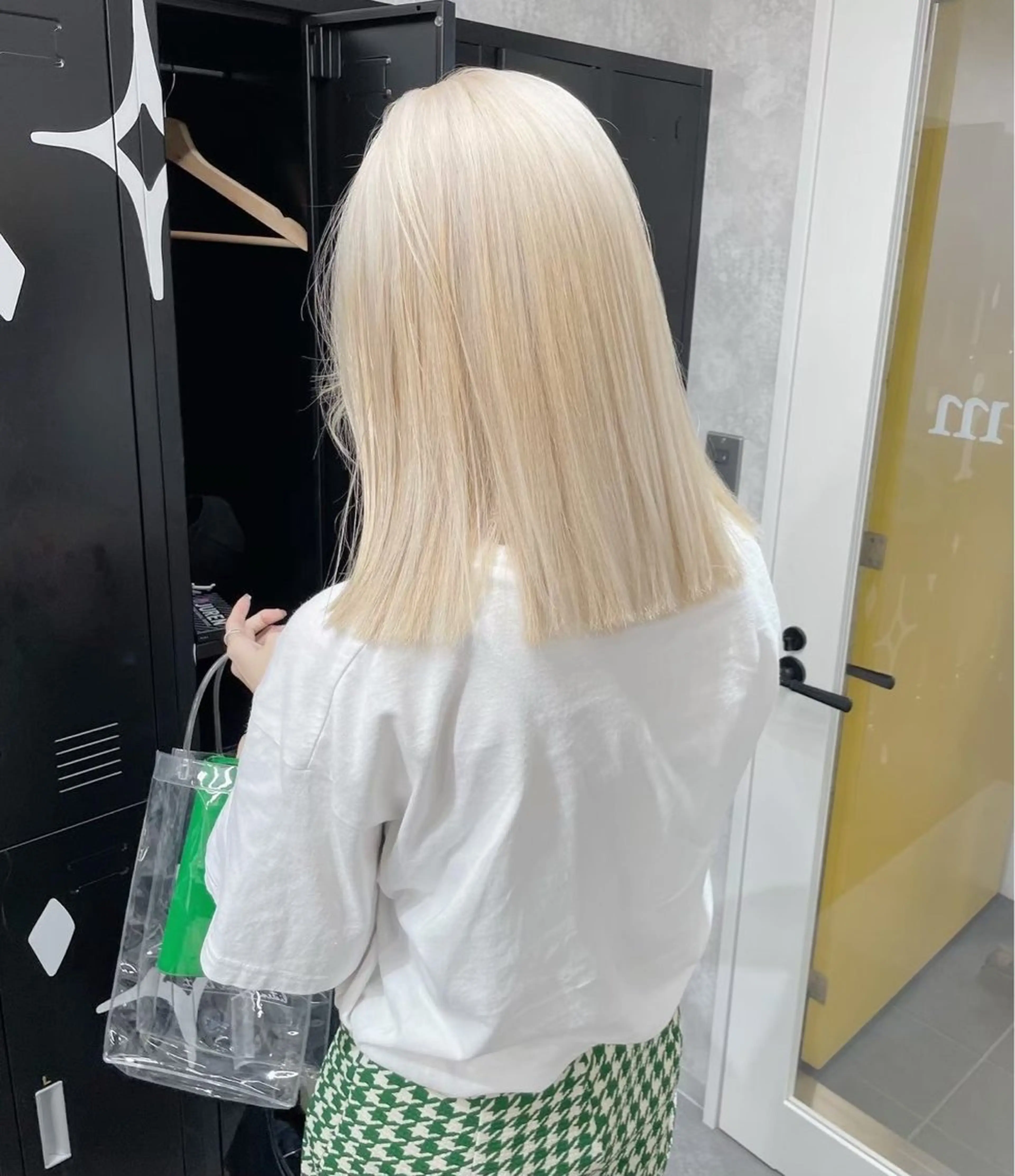 ミディアム カラー カット ヘアカラー トリートメント 💎yuto💎 ハイトーン/韓国ヘアのヘアスタイル