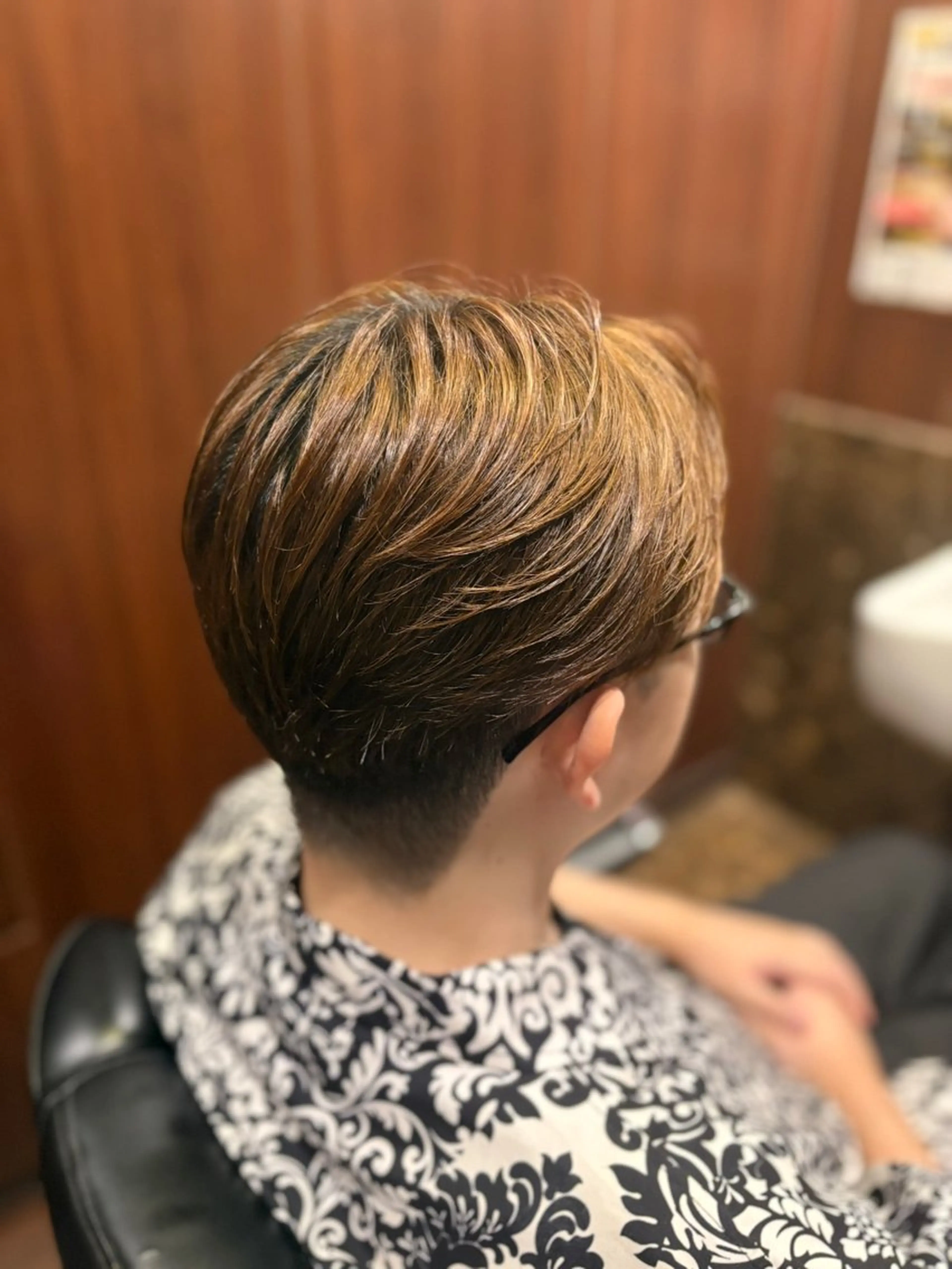 ショート メンズ マッシュ 石原 ゆきののヘアスタイル