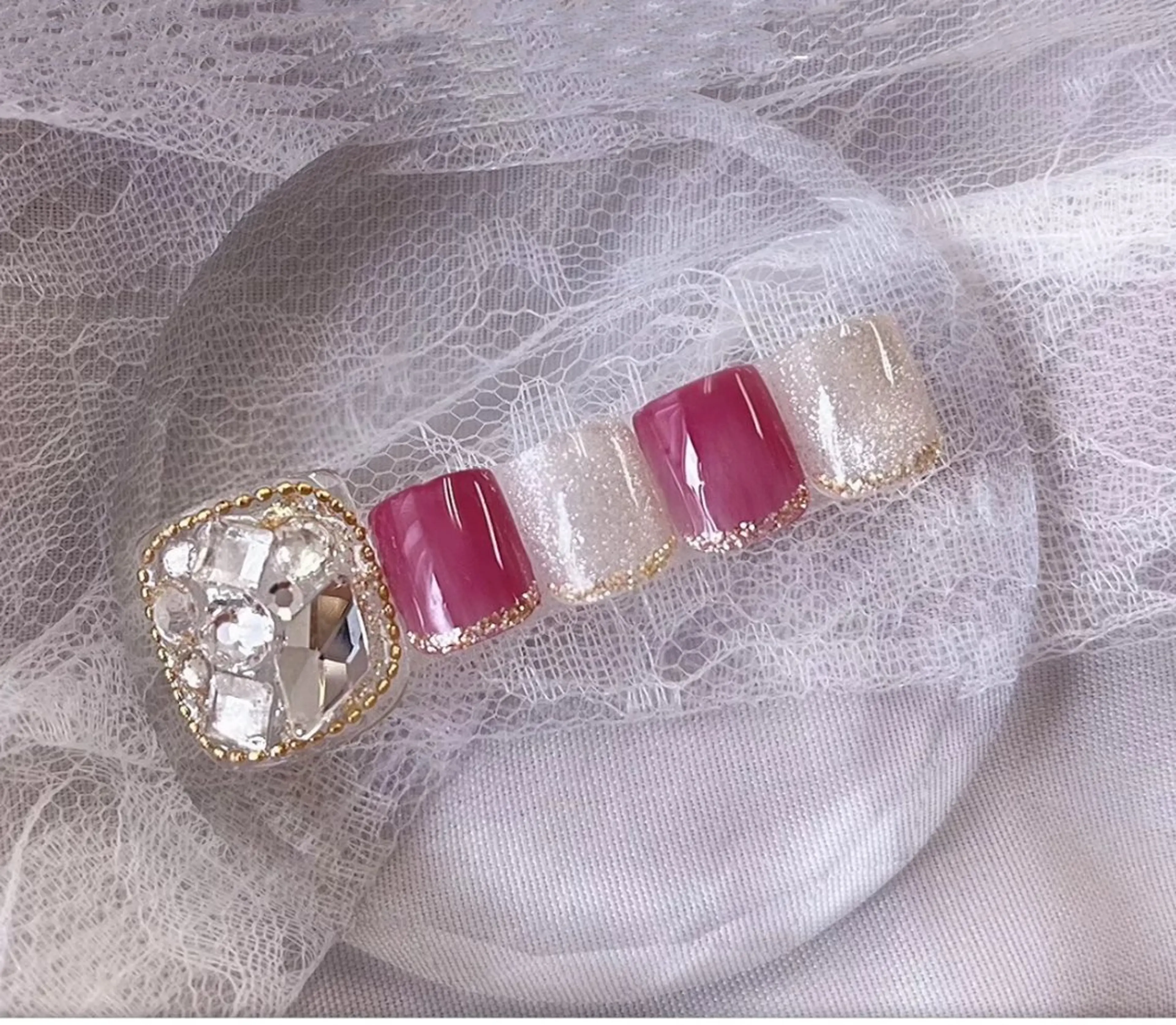 ネイル フットネイル OCEAN nail eyelash beauty所属・OCEAN nail パラジェル　取扱い店のネイルデザイン