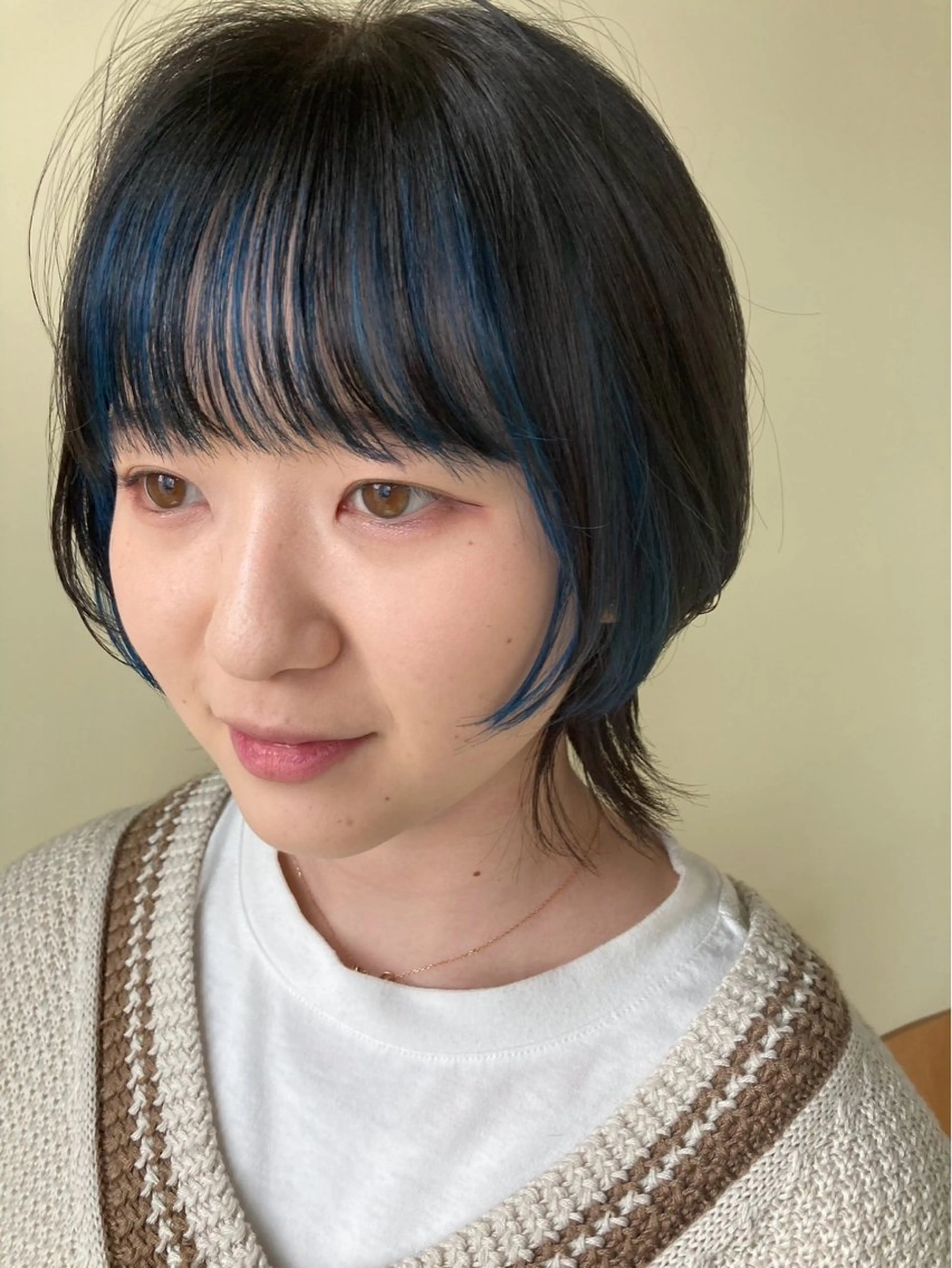 ミディアム 柿木 笑華のヘアスタイル