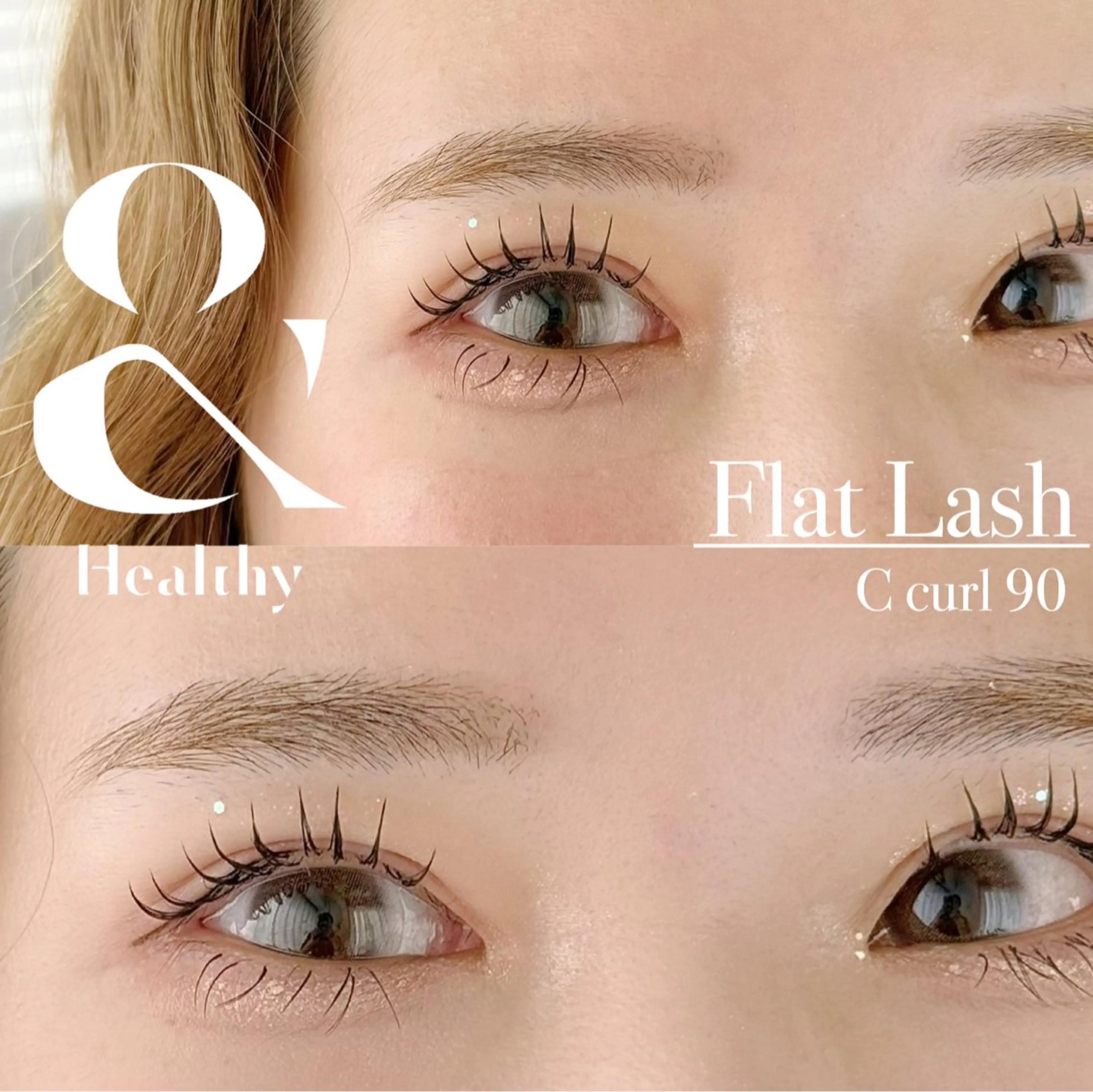 マツエク・マツパ フラットラッシュ eno eyelash salon所属・🫧eno オーナー山崎🫧のマツエク・マツパデザイン