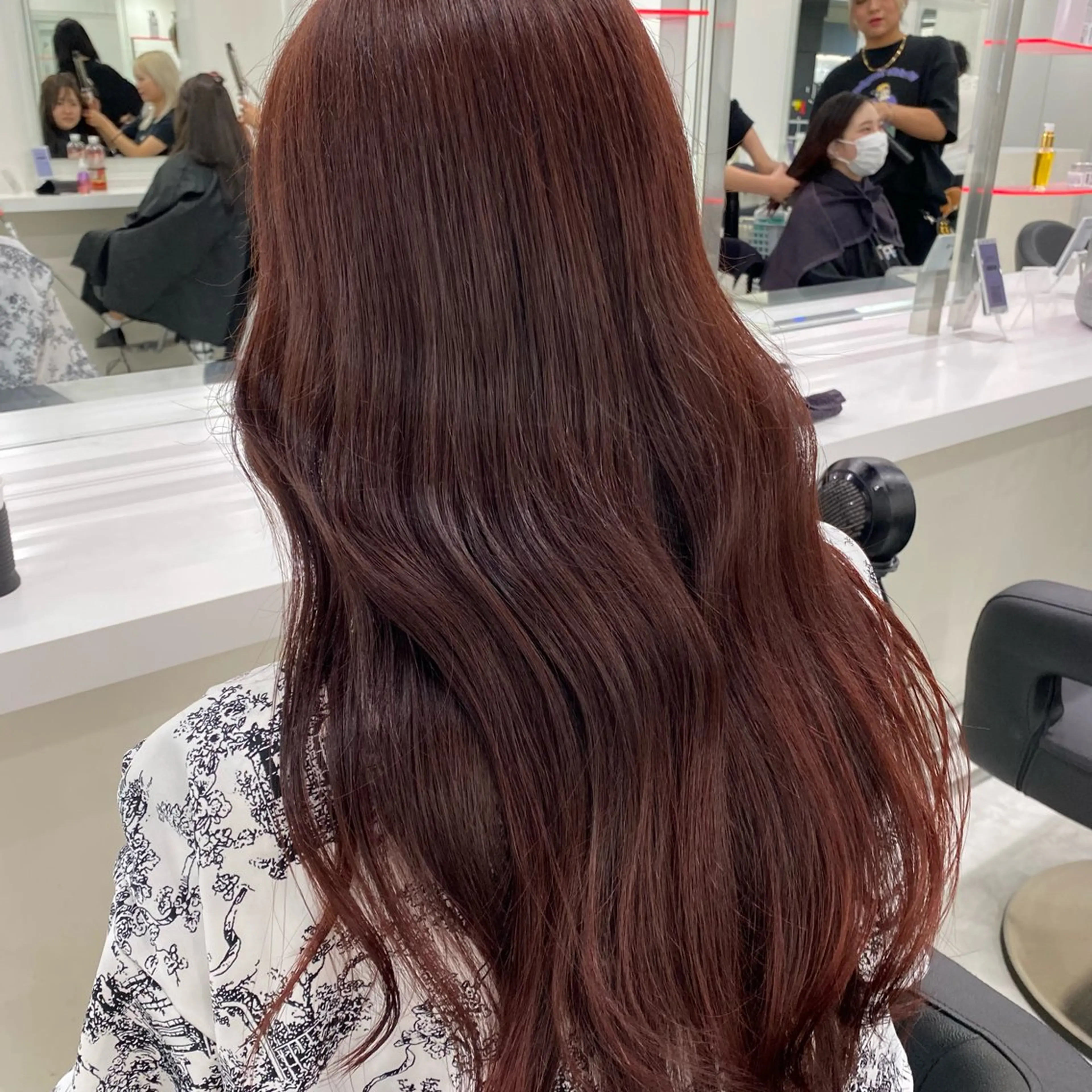 カラー ピンクカラー 寒色デザイン職人 Rimu🤍のヘアスタイル